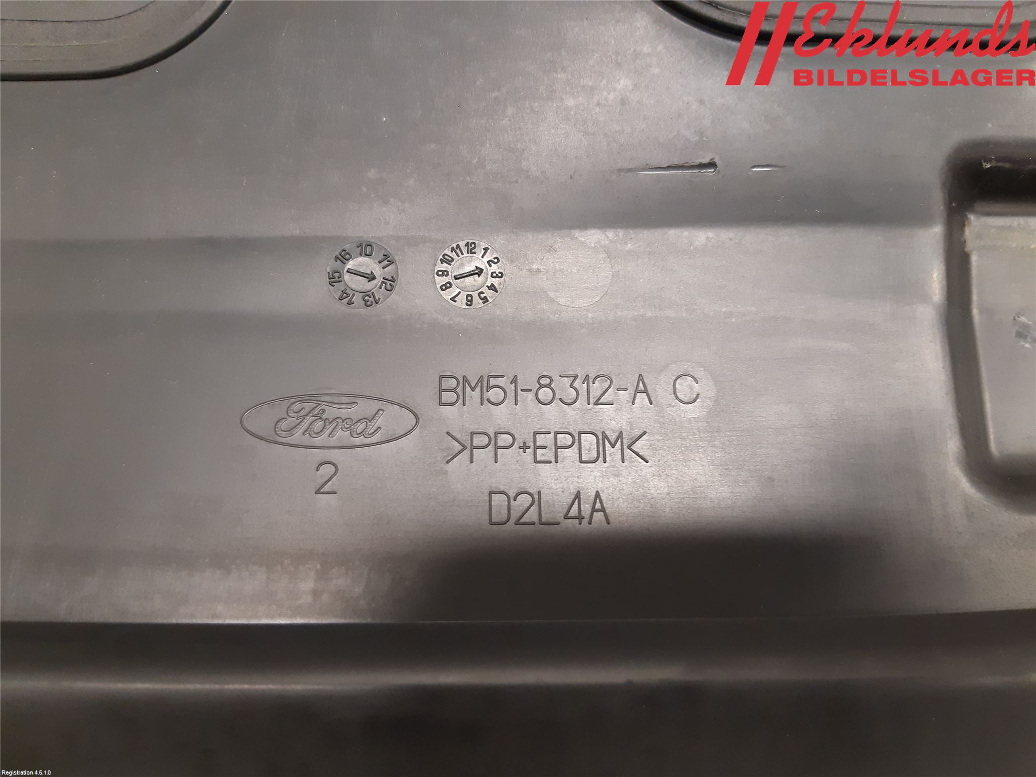 Ford FOCUS 11-14 Deflektor Plåt-Plast Kylning