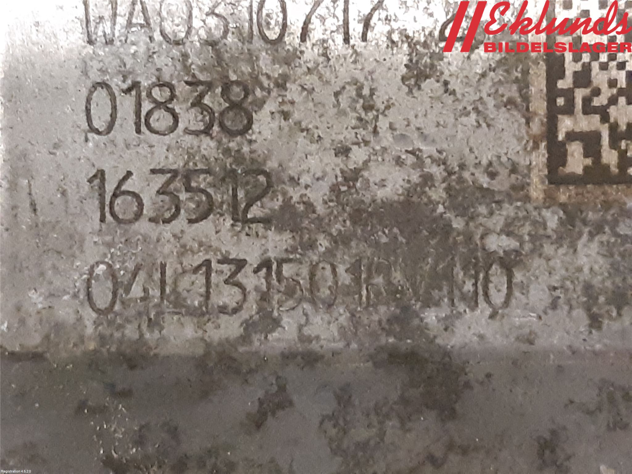 Volkswagen VW CADDY 16-20 Egr Ventil