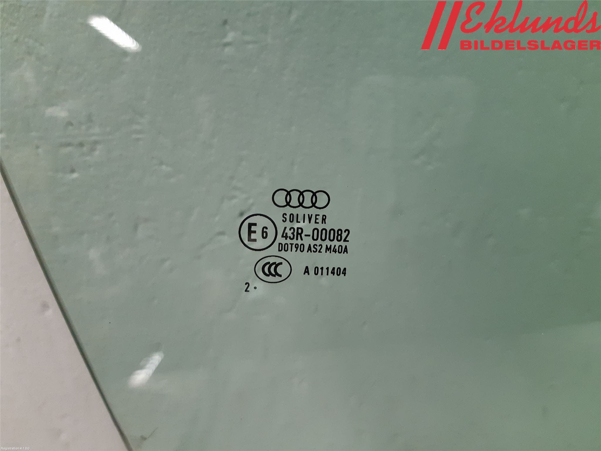 Audi A5 07-16 Dörruta Fram Höger