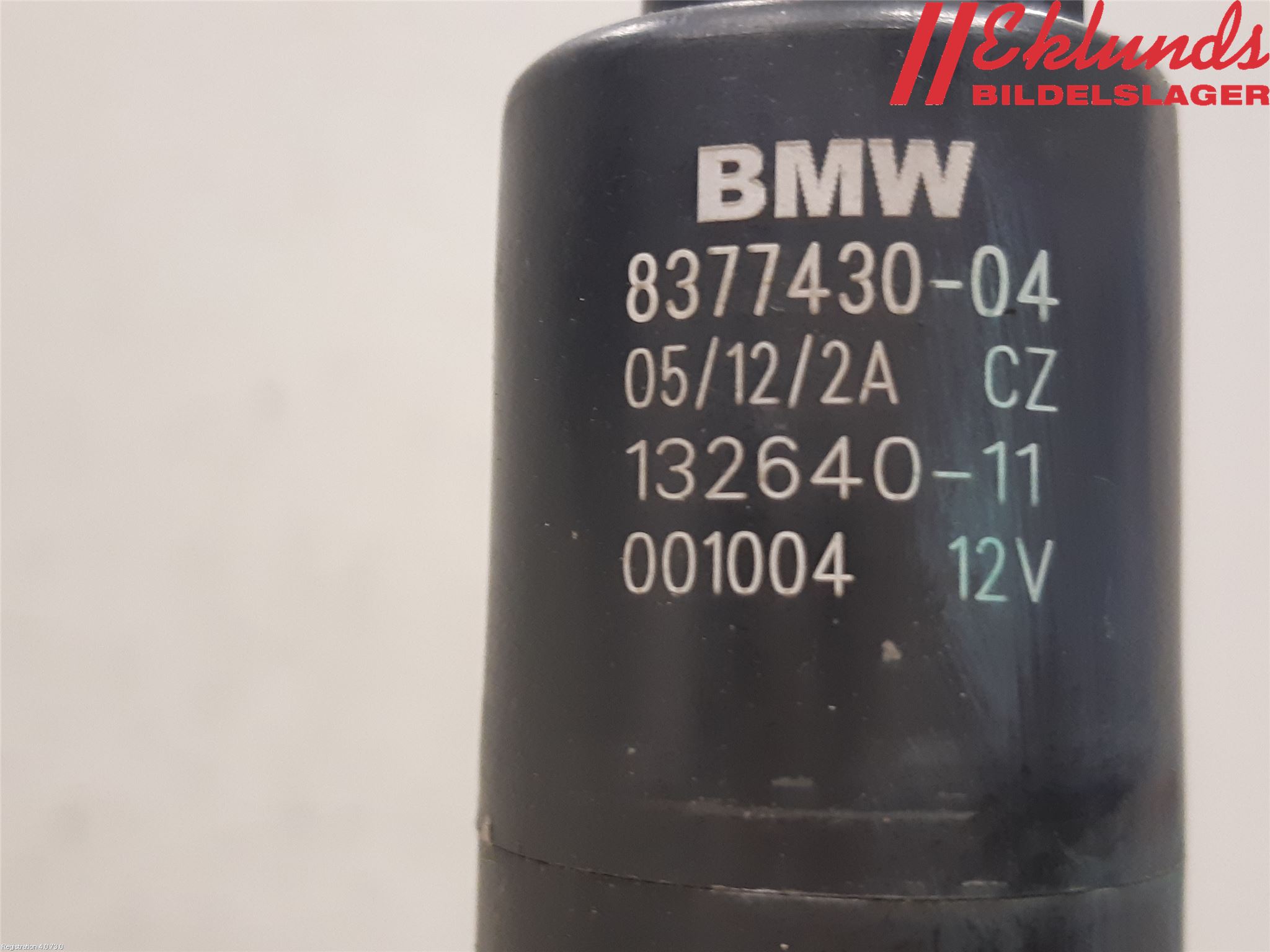 BMW X1 E84 10-15 Spolarpump Högtryck