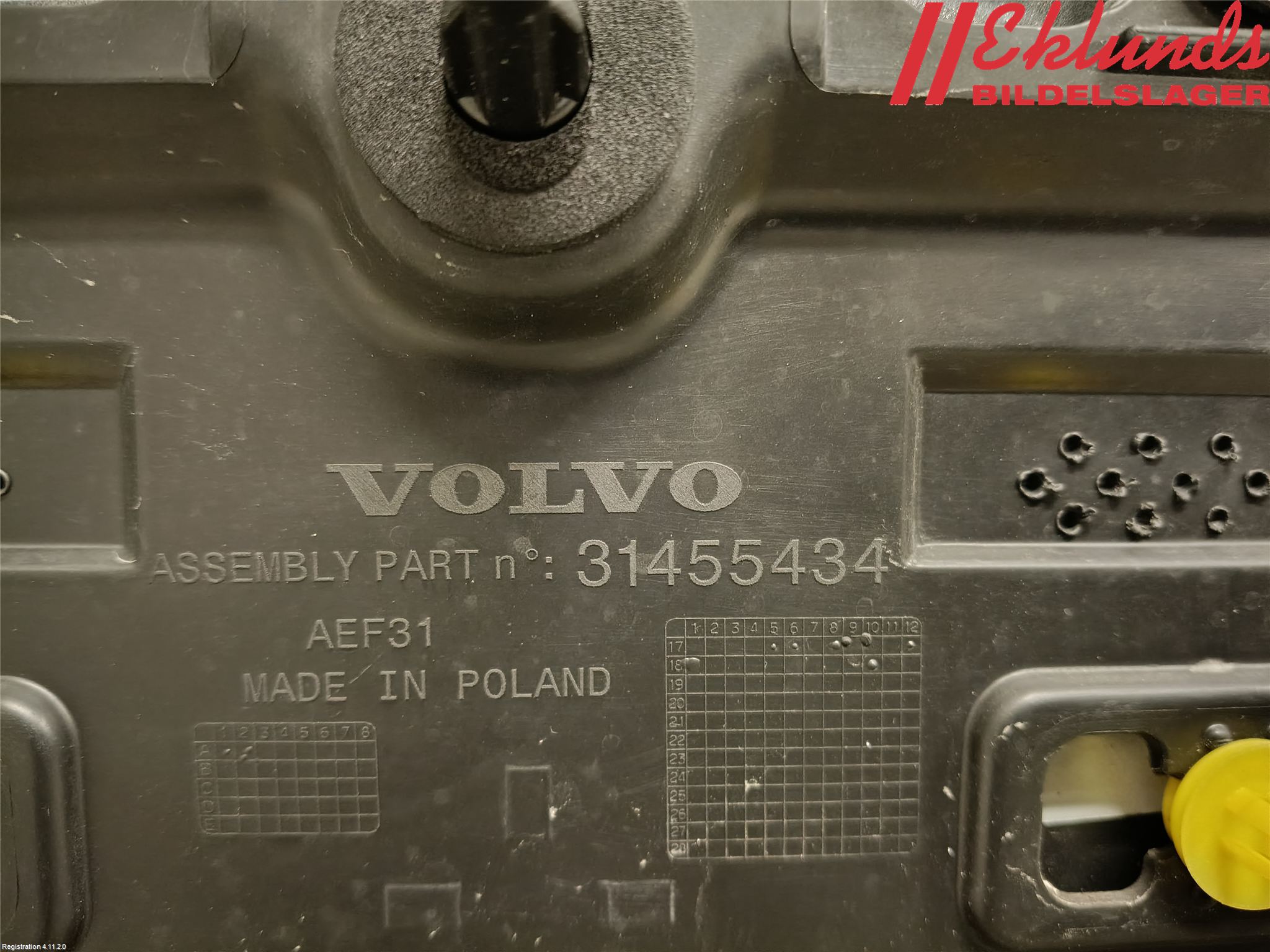 Volvo V60 19- Spoiler Baklucka