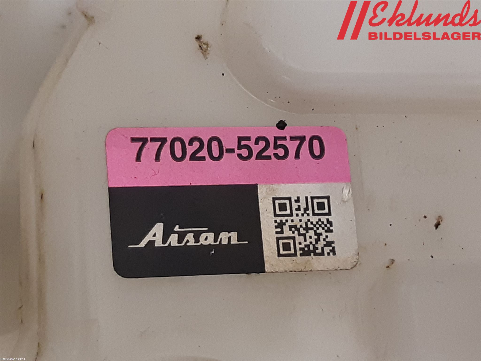 Toyota YARIS XP21 20- Bränslepump El