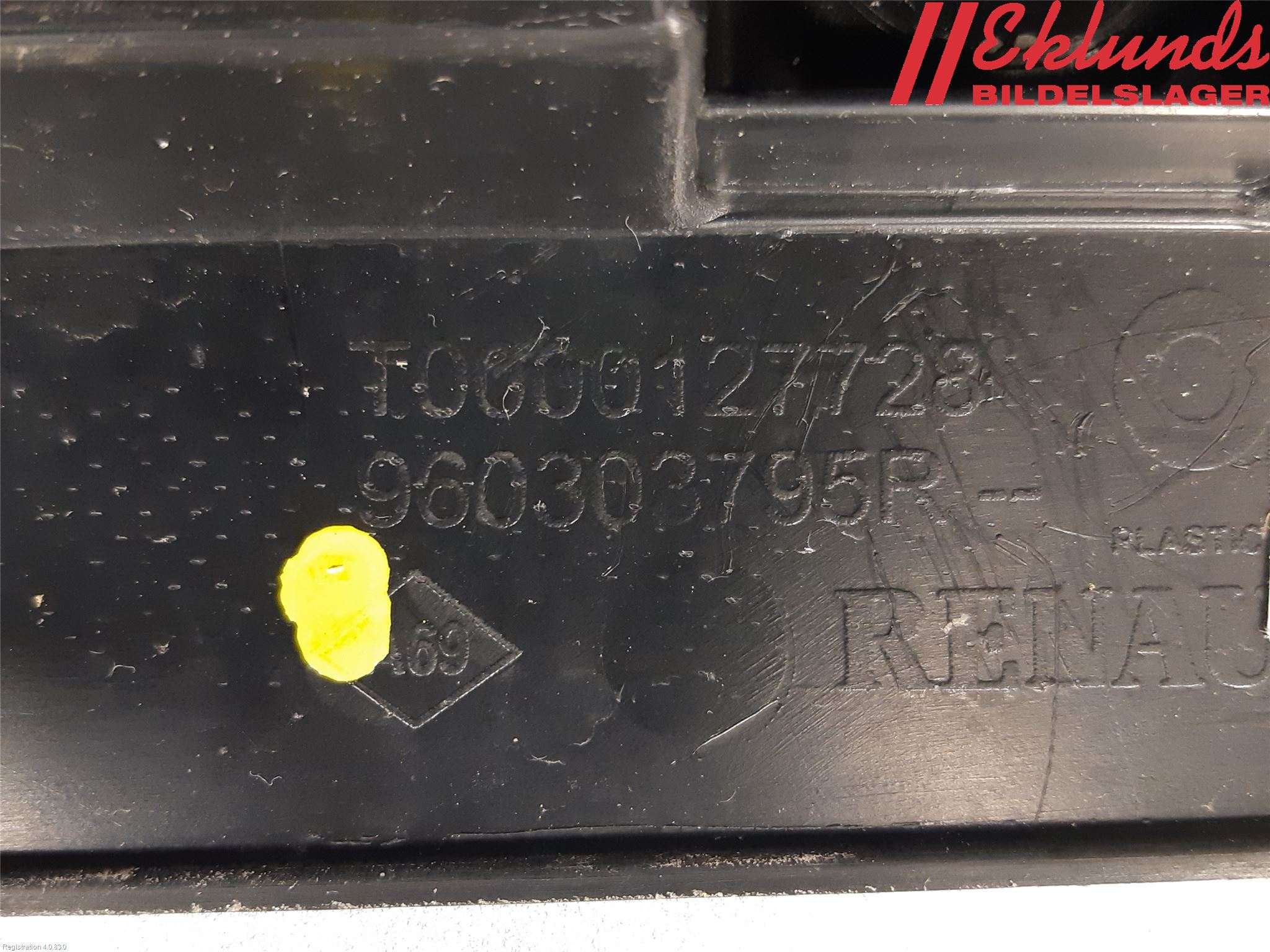 Renault CLIO IV 12-16 Spoiler Baklucka