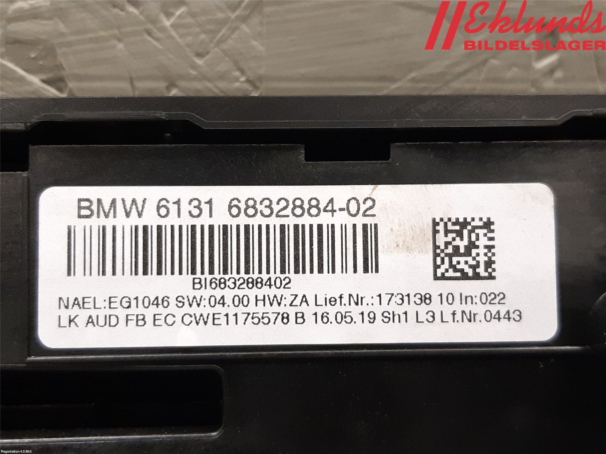 BMW 2 F22/F23/F87 Coupé/Cab 13-21 Ac Styrenhet Ac Manöveren