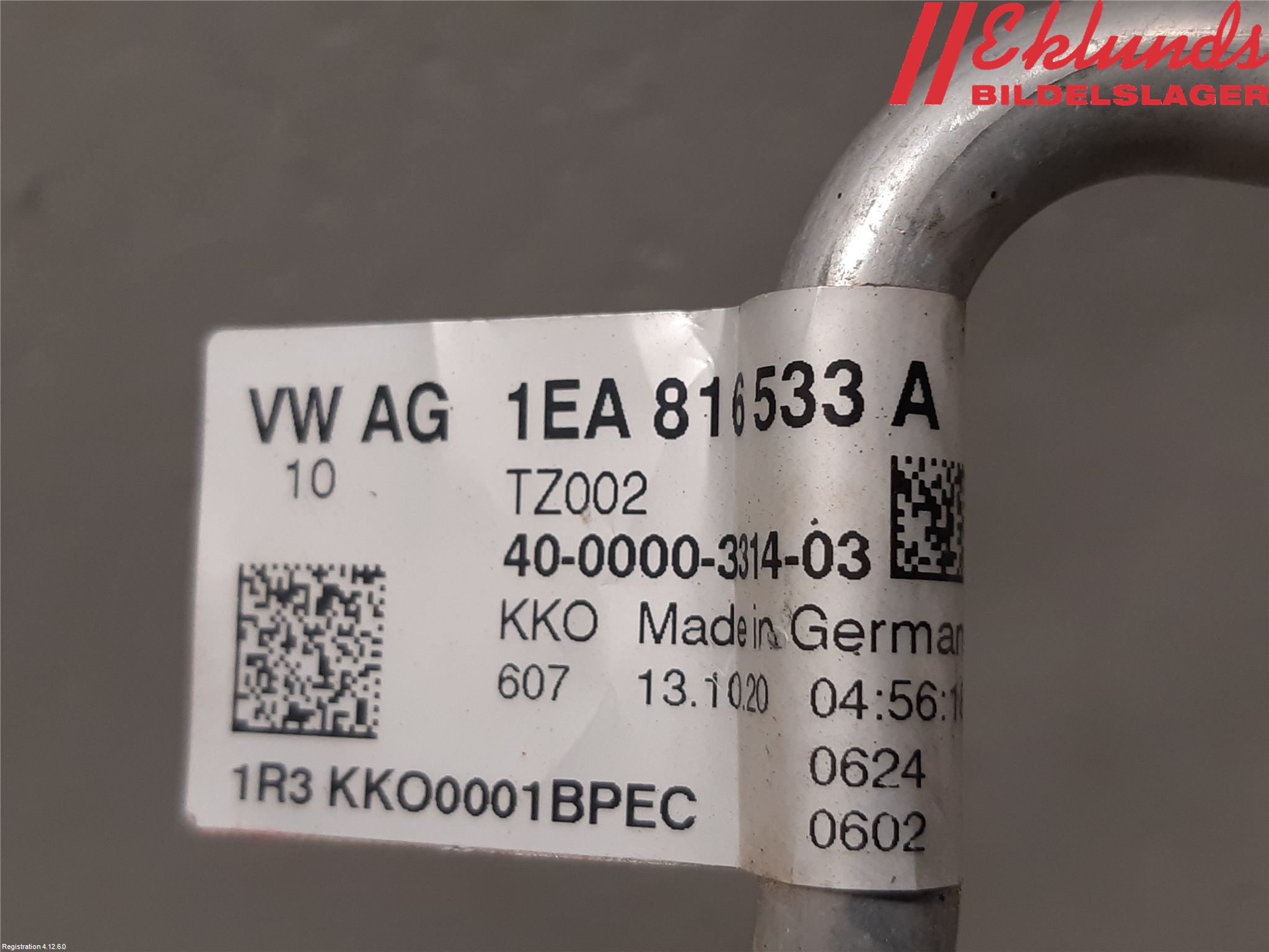 Volkswagen VW ID.3 21- Ac Slang-Rör