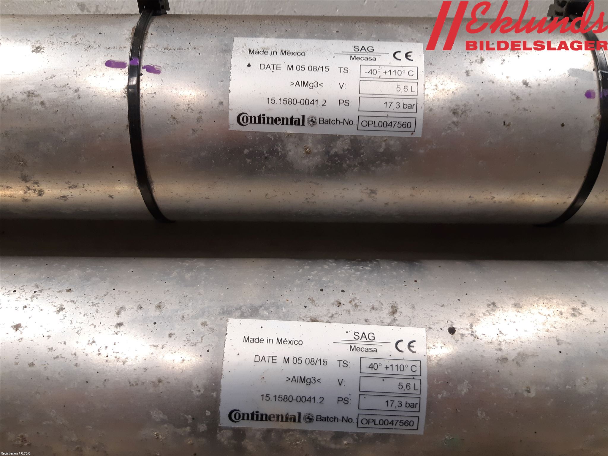 Dodge PICK UP RAM 81- Nivå/Luftförändring Trycktank