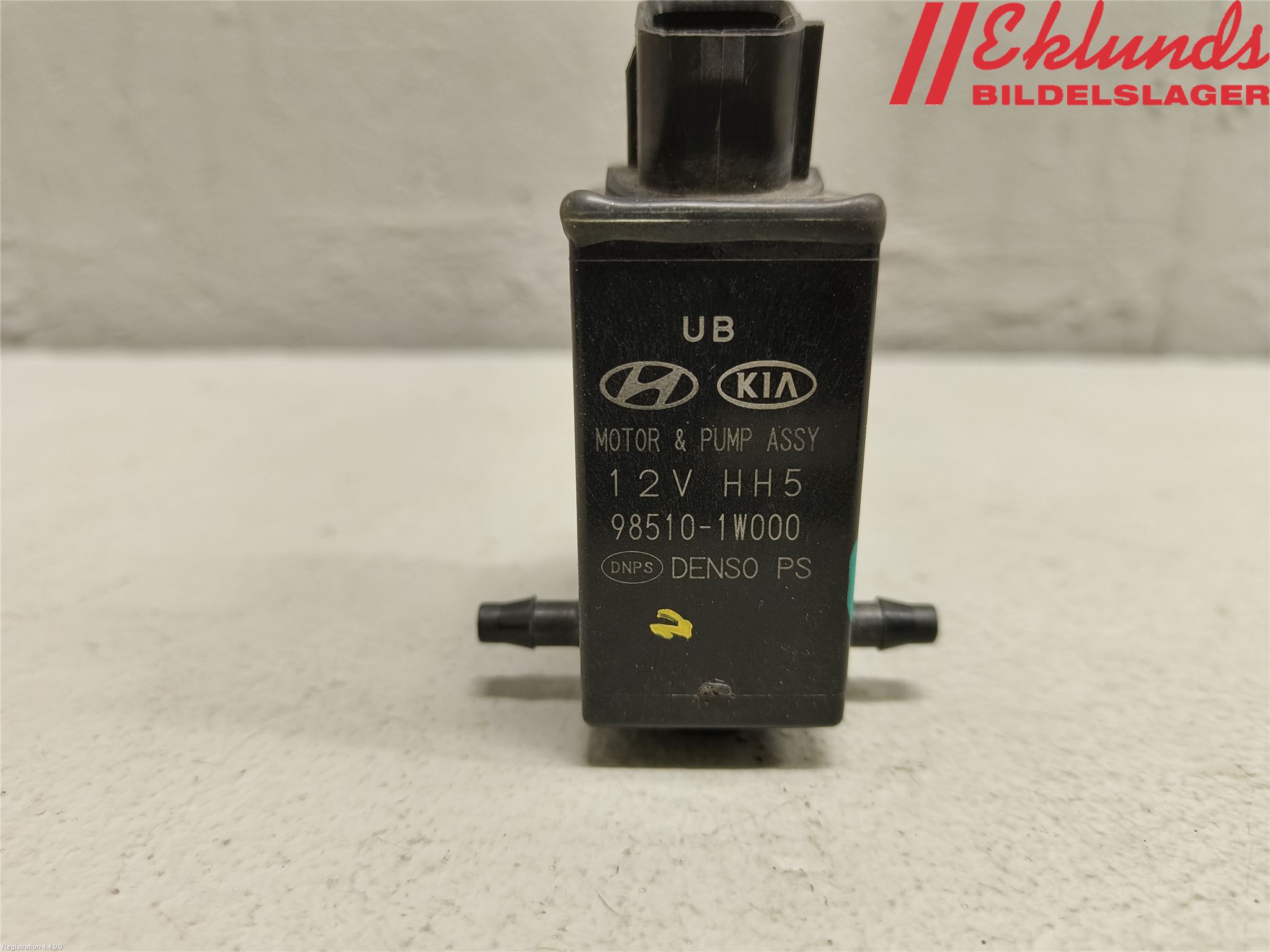Kia CEED 12-18 Spolarpump Vindruta