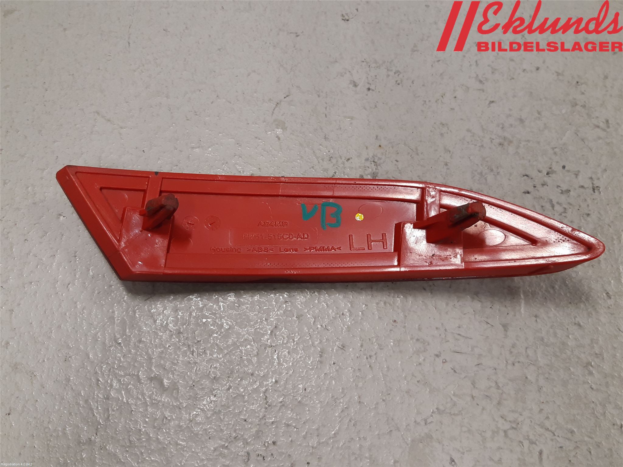 Ford FOCUS 11-14 Dimljus/Reflex Bak