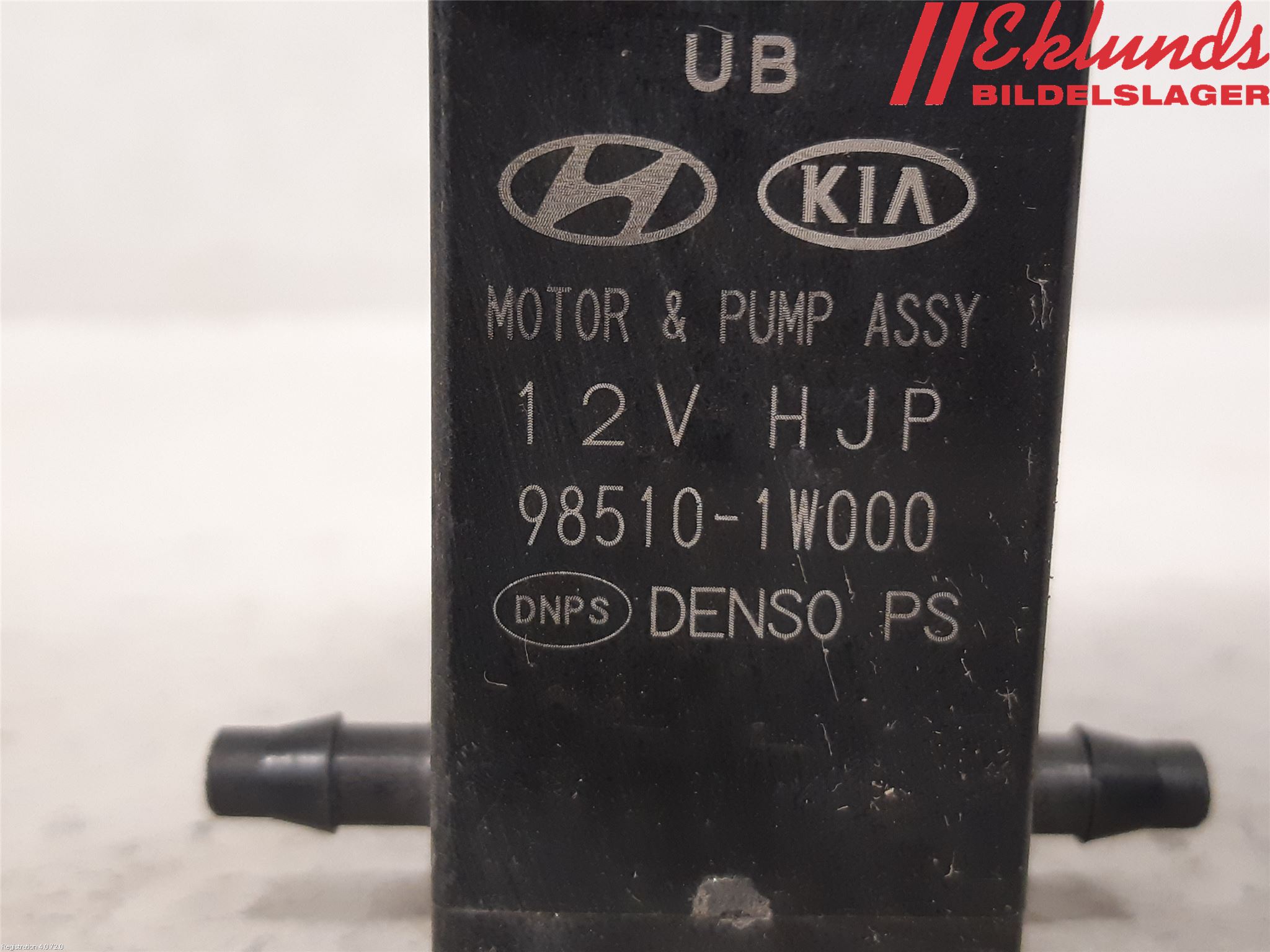 Kia CEED 12-18 Spolarpump Vindruta