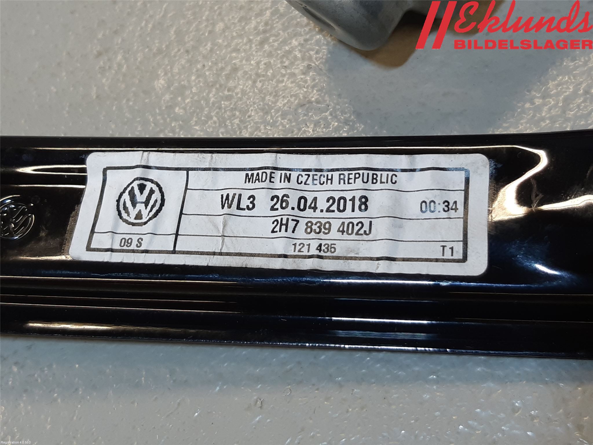 Volkswagen VW AMAROK 2H 10-22 Fönsterhiss El Kompl