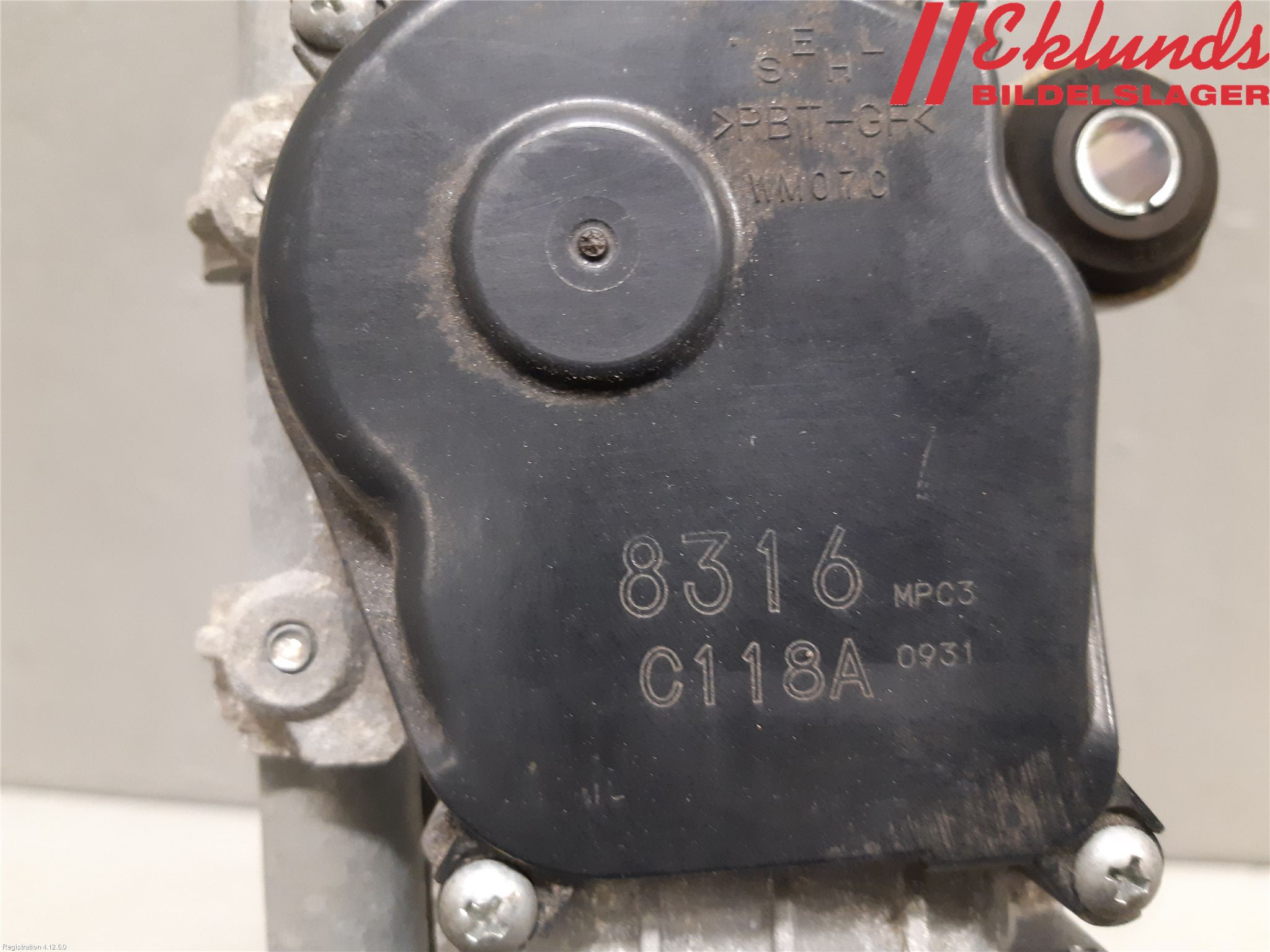 Nissan LEAF 18- Torkarmotor Vindruta