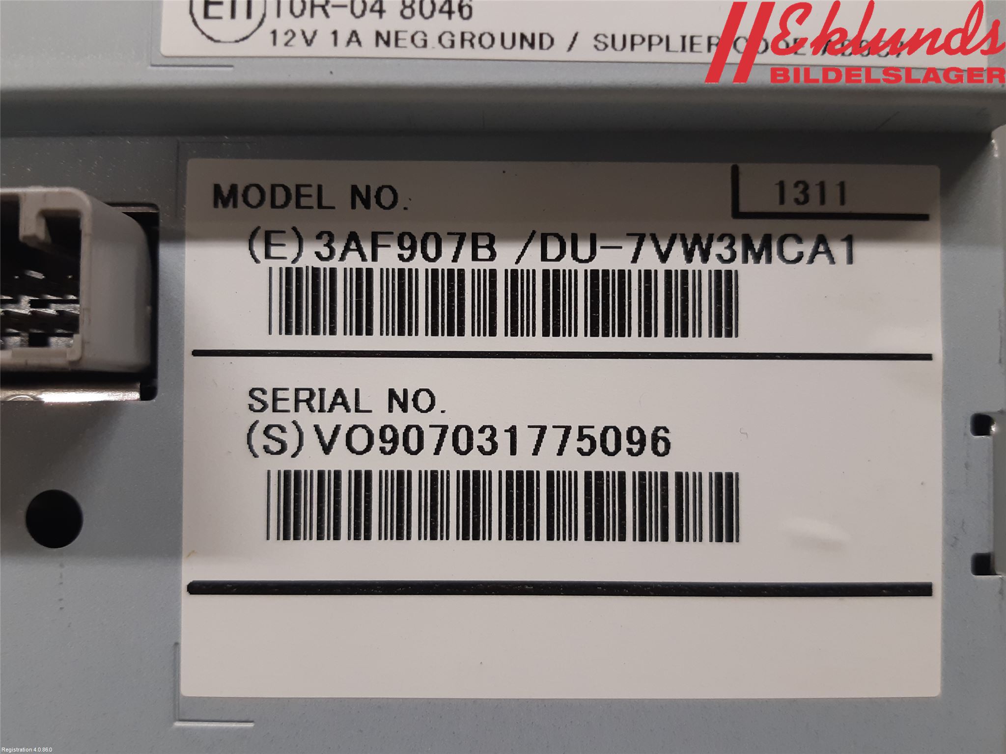 Volvo S60 11-13 Cd Radio - Multimediapanel