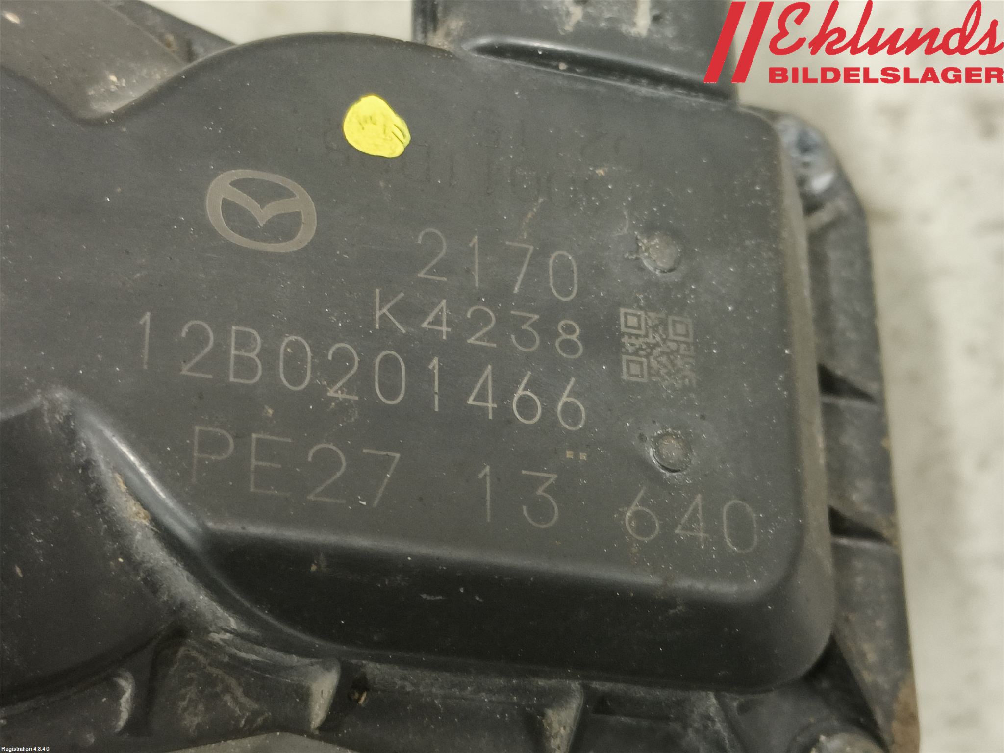 Mazda CX-3 Injspjällhus