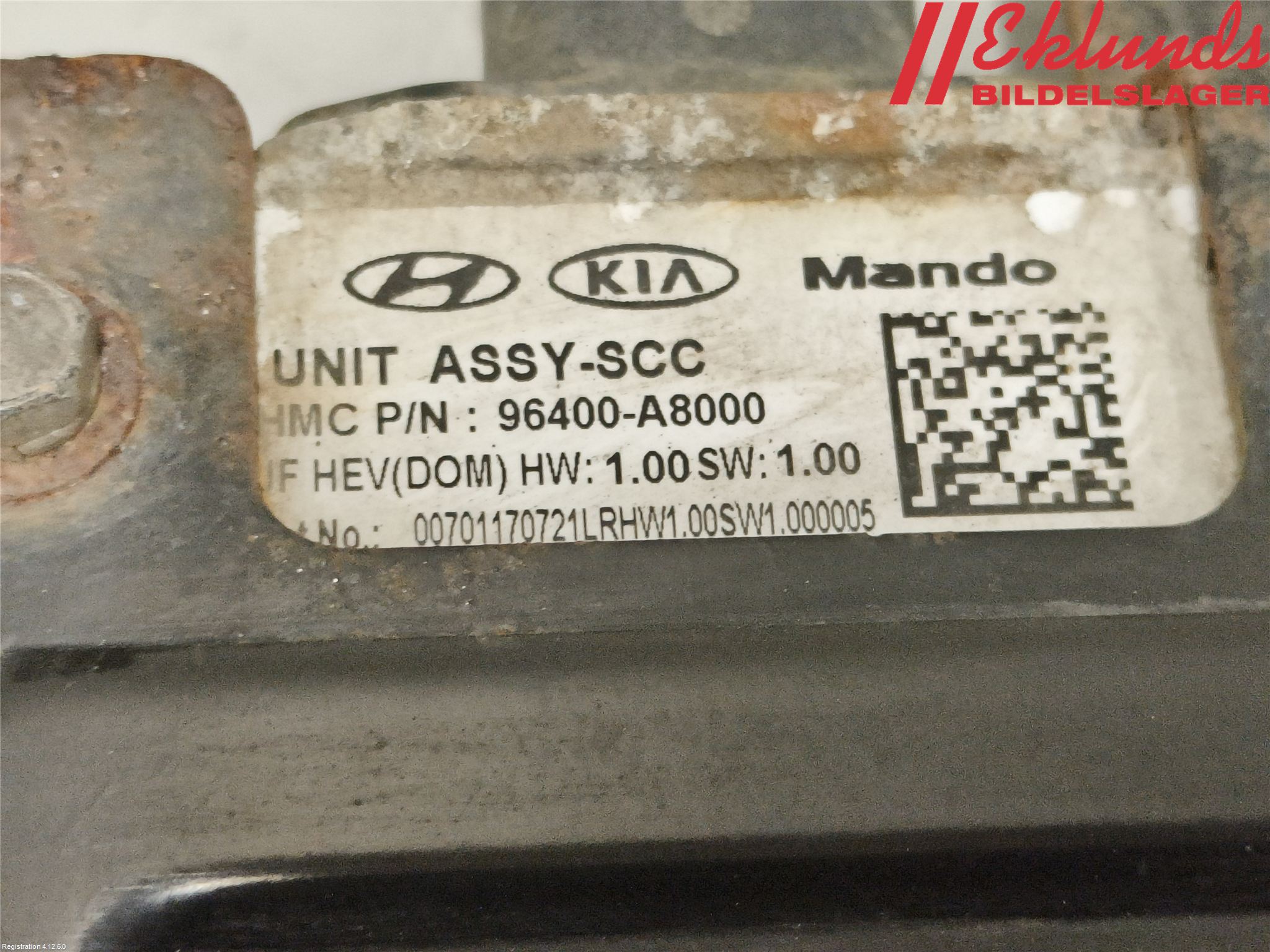 Kia OPTIMA 16-20 Sensor Adaptiv Farthållare