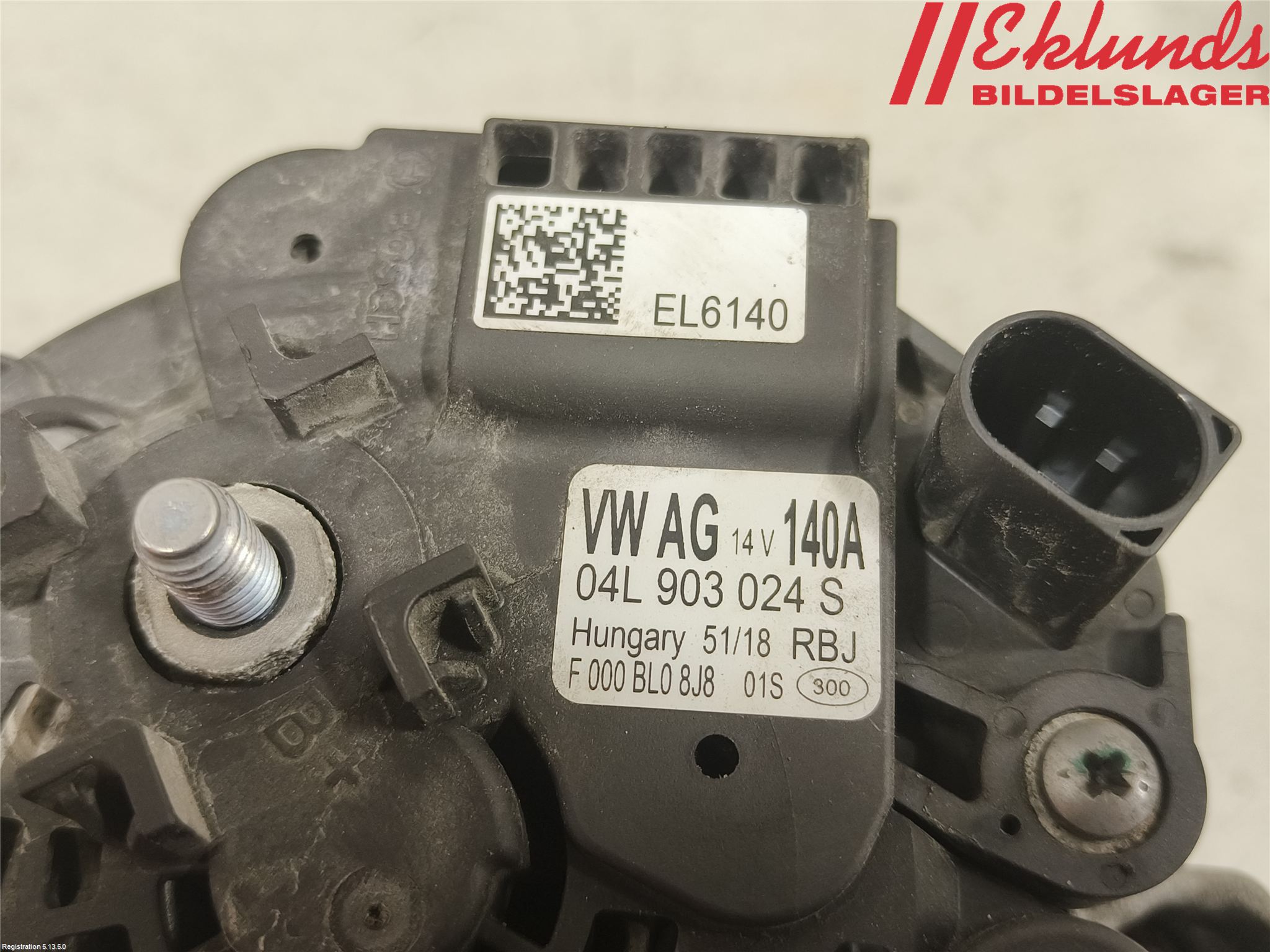 Volkswagen VW CADDY 16-20 Generator