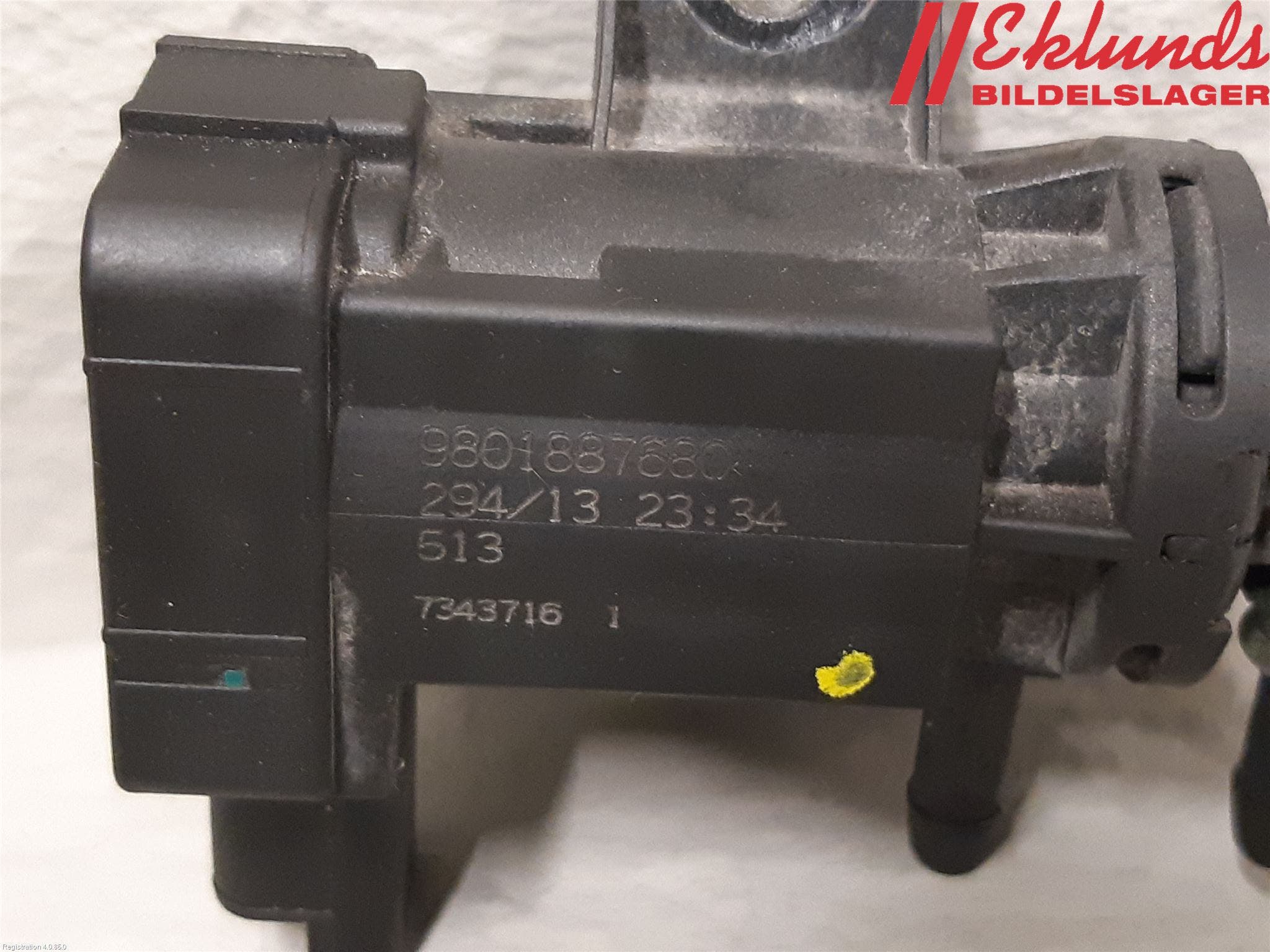 Peugeot 2008 13-20 Magnetventil Laddtryck