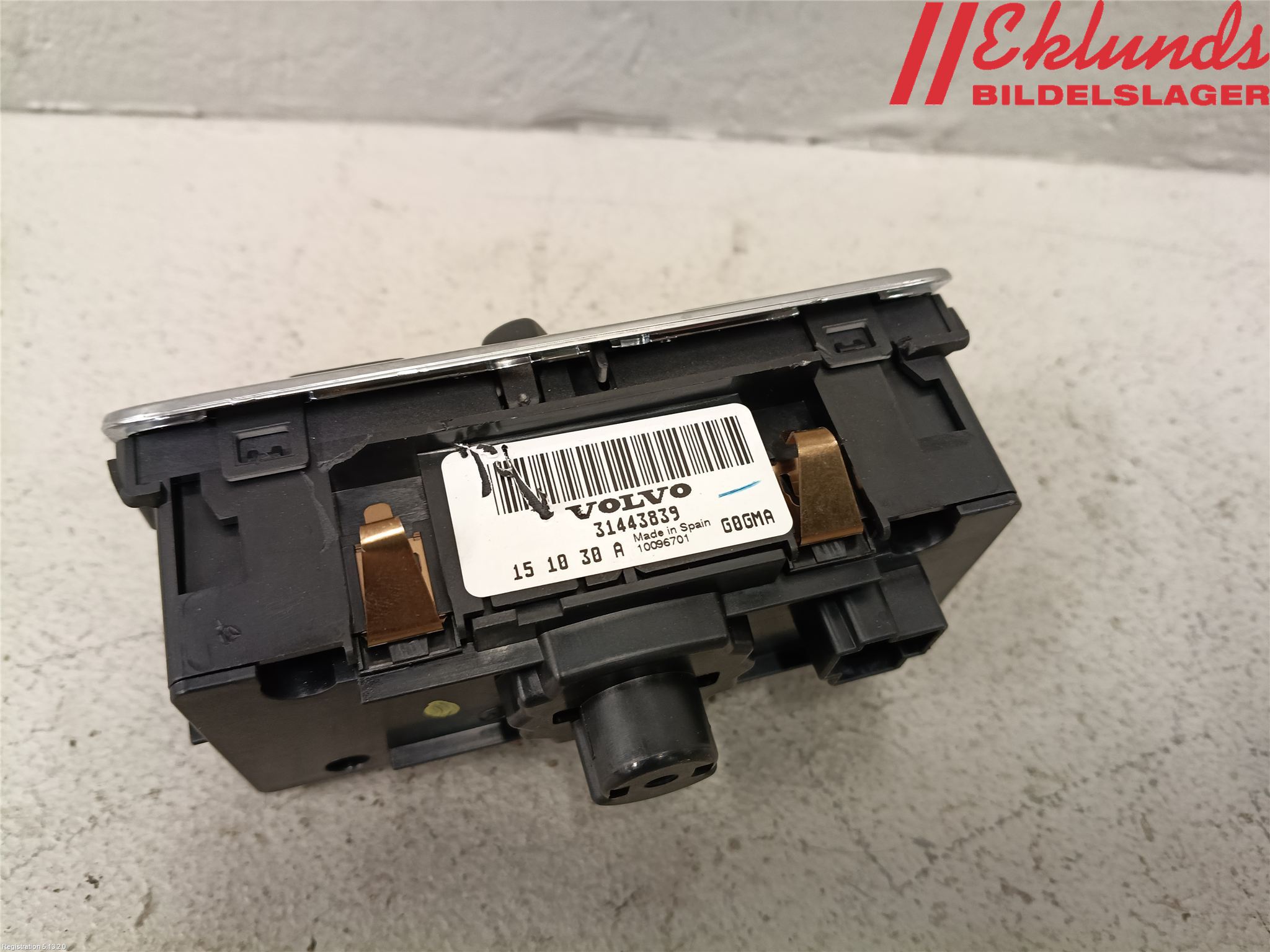 Volvo V70 14-16 Strömställare Ljus