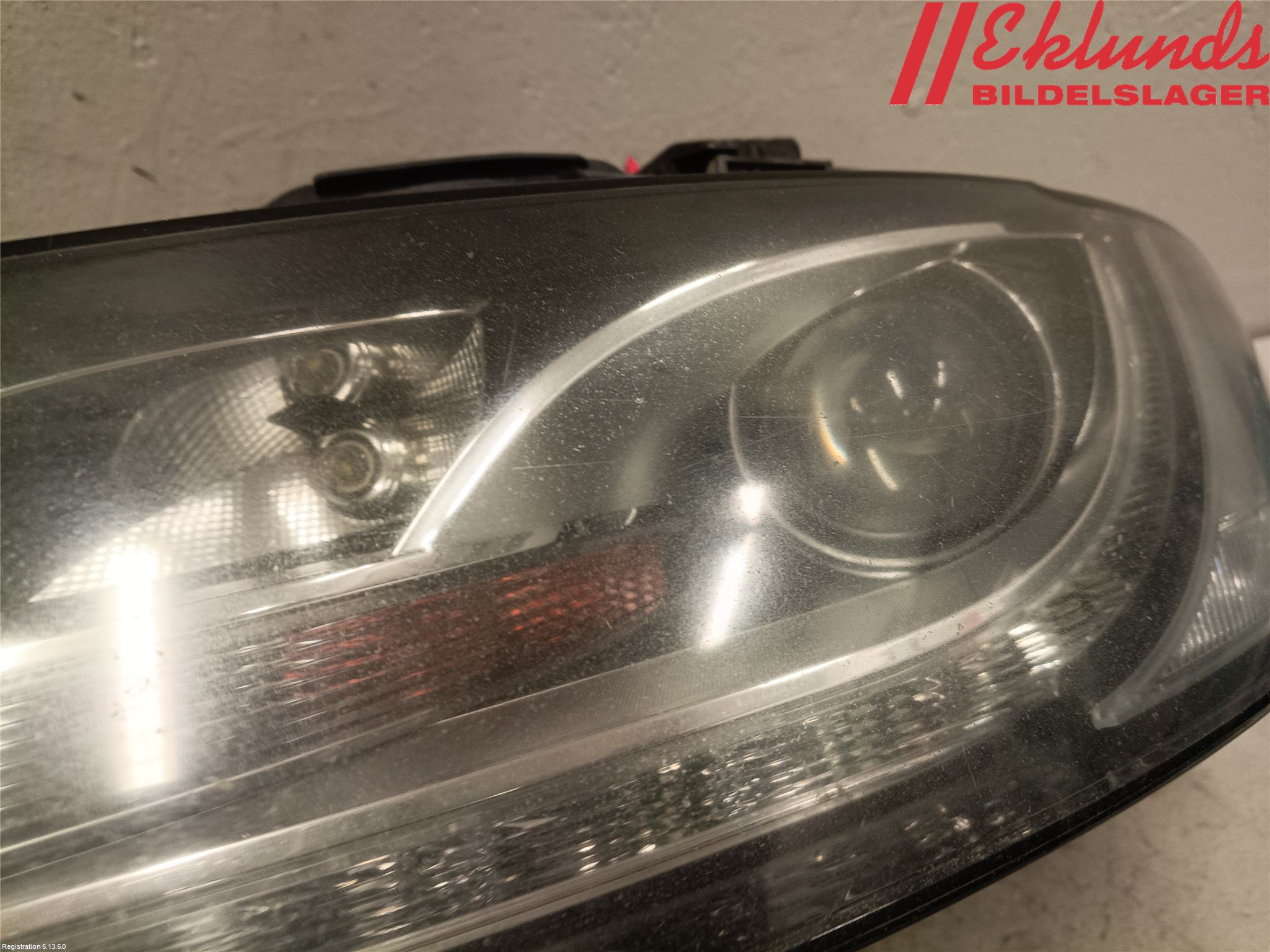 Audi A5 07-16 Strålkastare Vänster