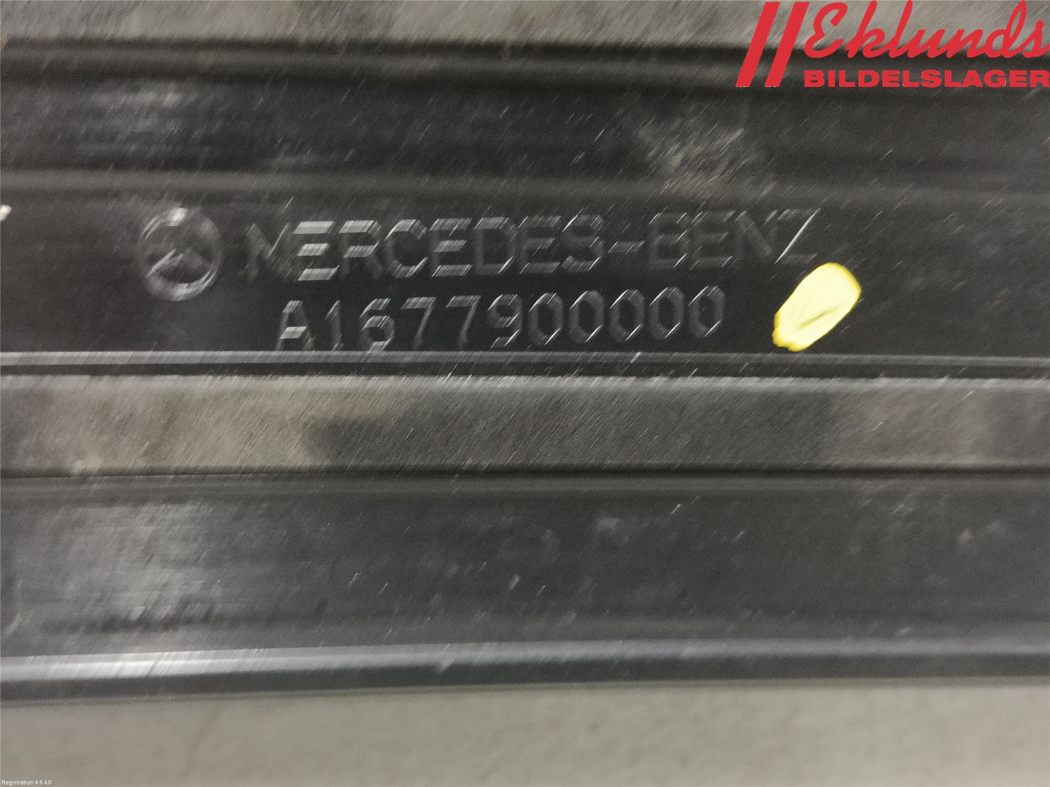 Mercedes-Benz MB GLE-KLASS (W167/V167/C167) 19- Spoiler Baklucka
