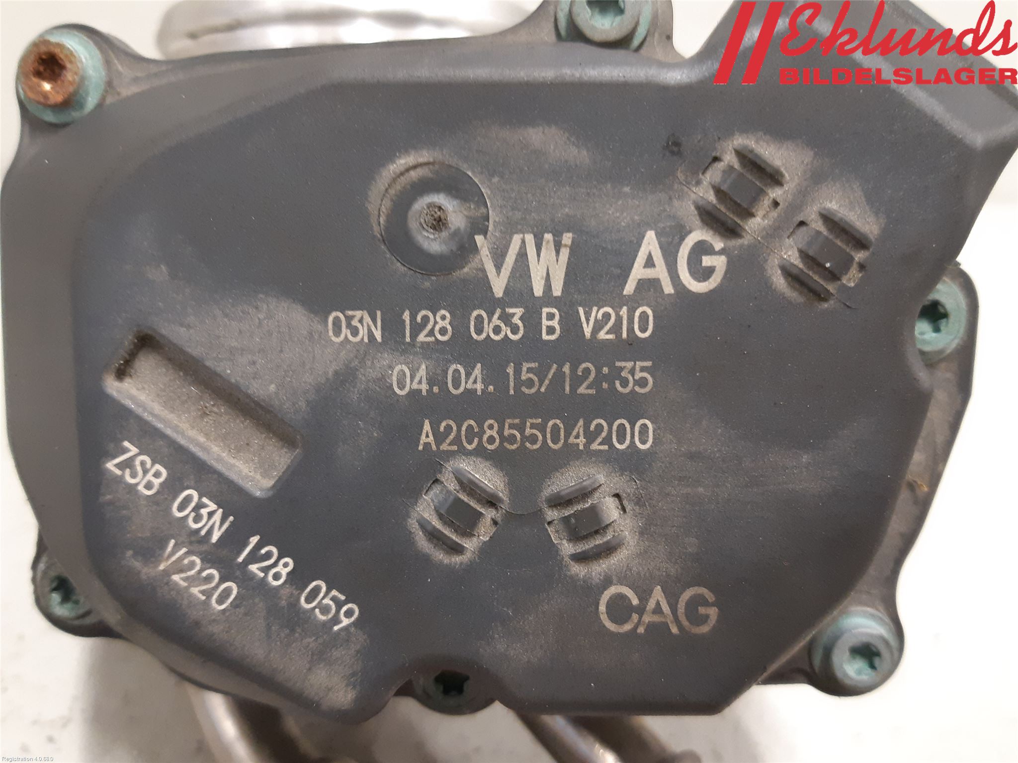 Volkswagen VW PASSAT 15-19 Injspjällhus