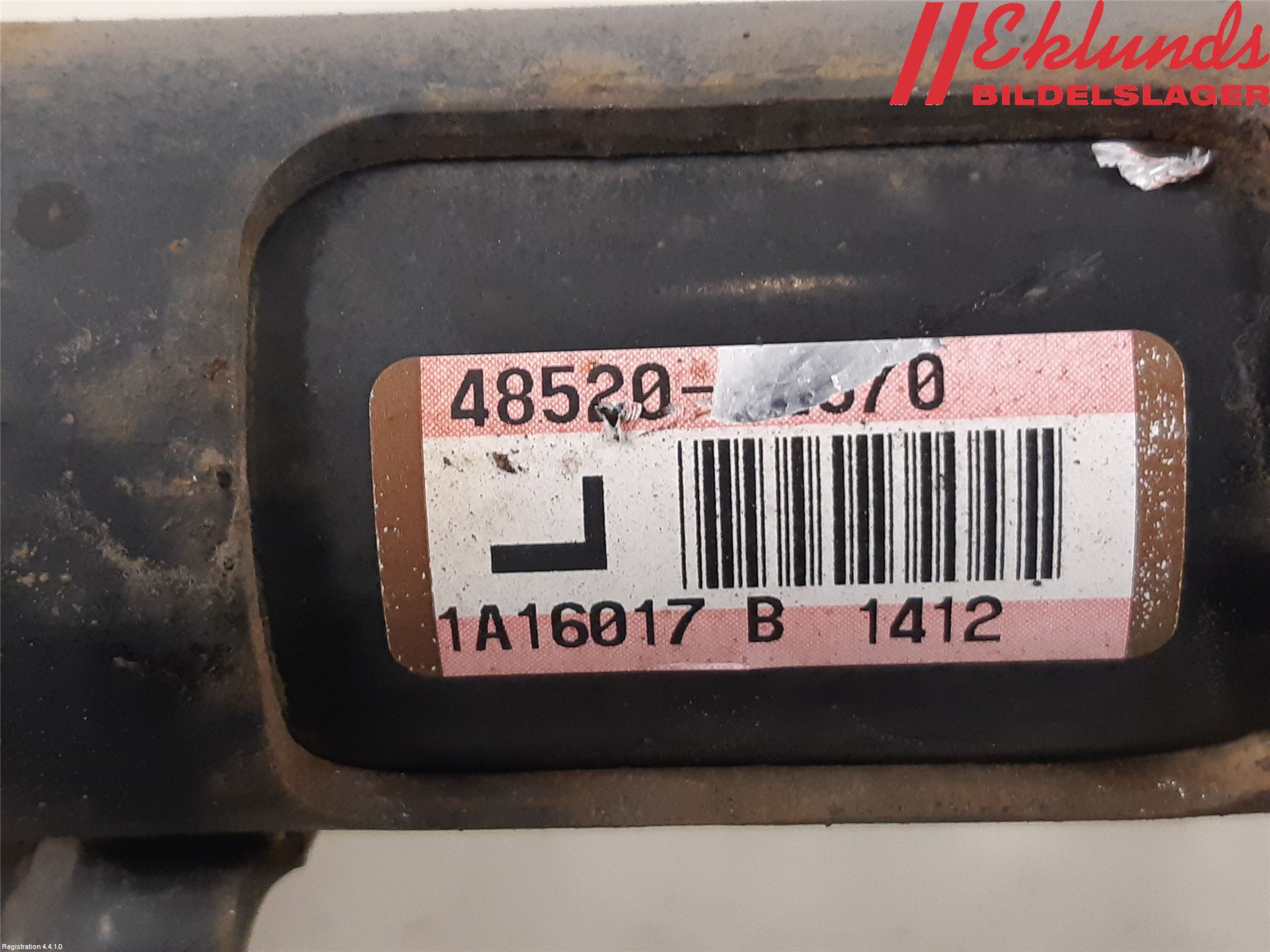 Toyota RAV4 13-18 Fjäderben Fram Vänster