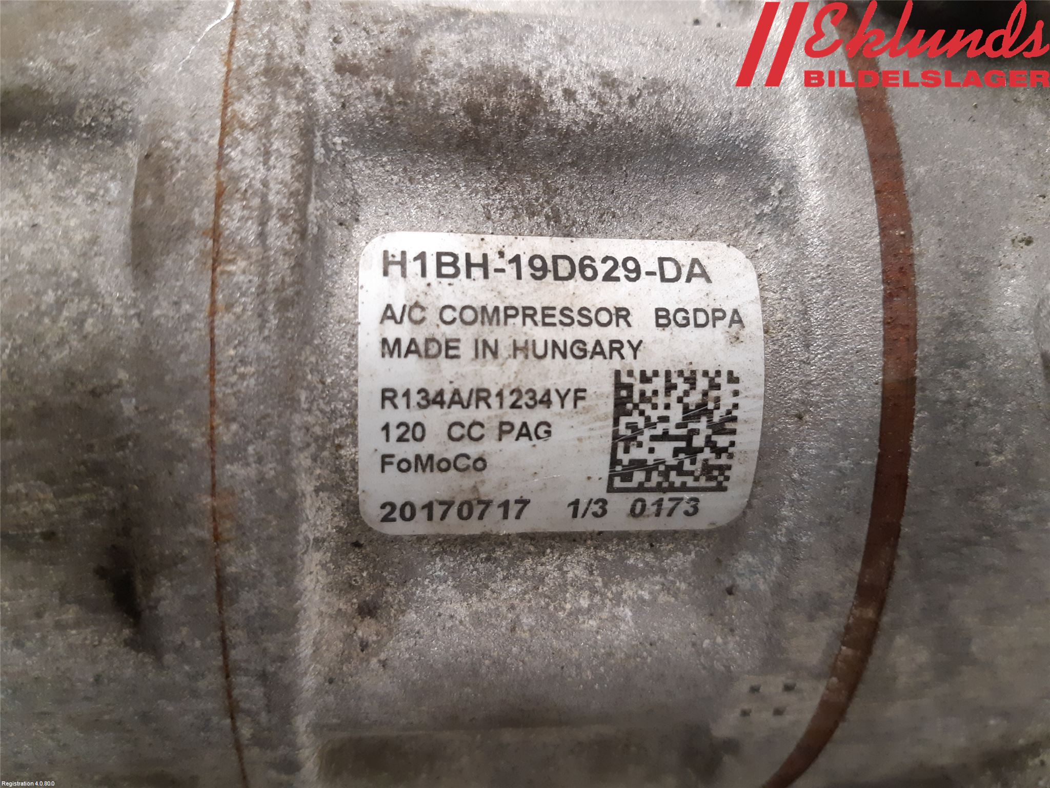 Ford FIESTA (VII) 18-23 Ac Kompressor