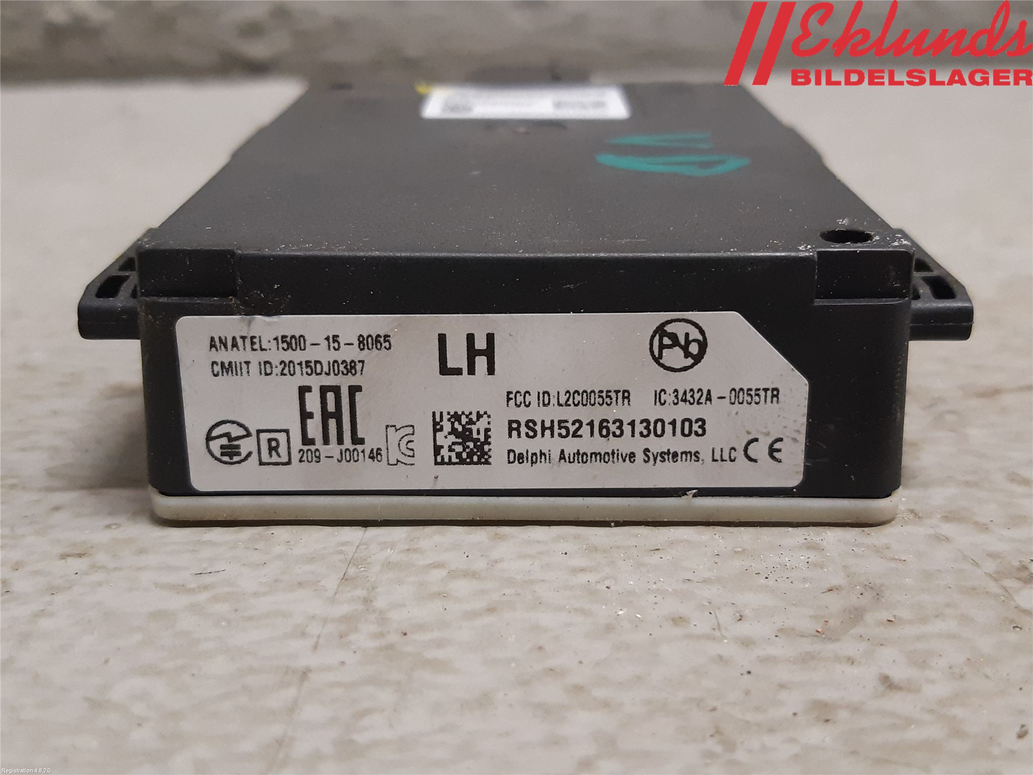Volvo XC90/RECHARGE 16- Sensor Aktivt Kollisionsskydd