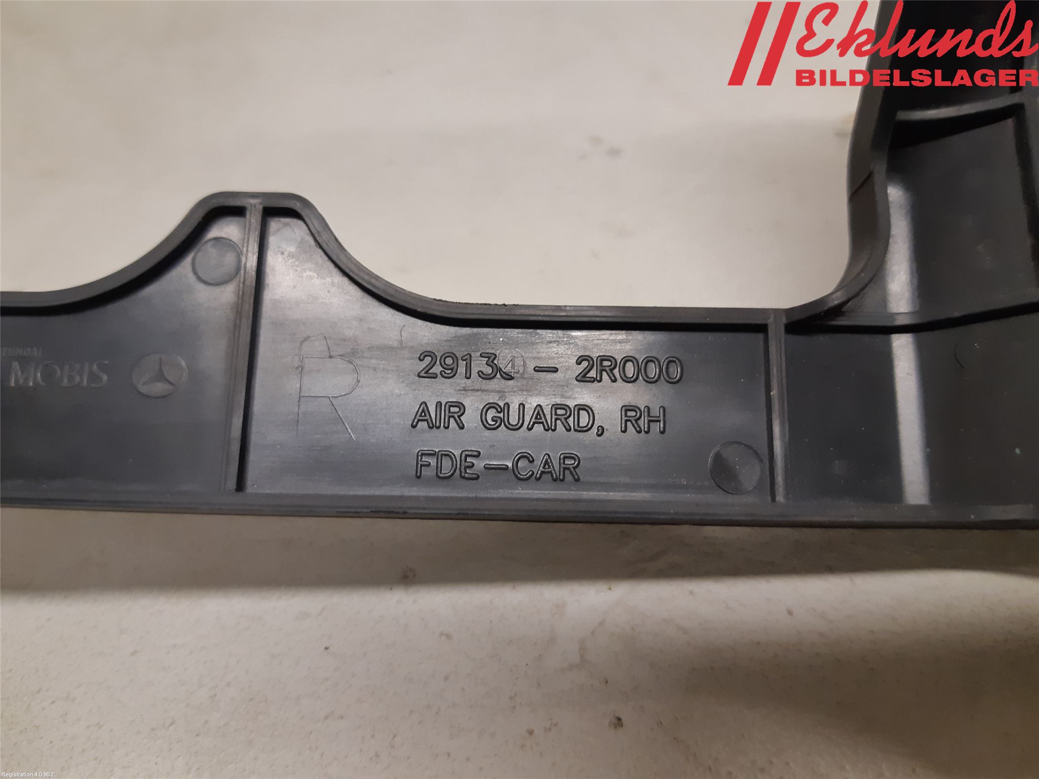 Hyundai i30 FD 07-12 Deflektor Plåt-Plast Kylning