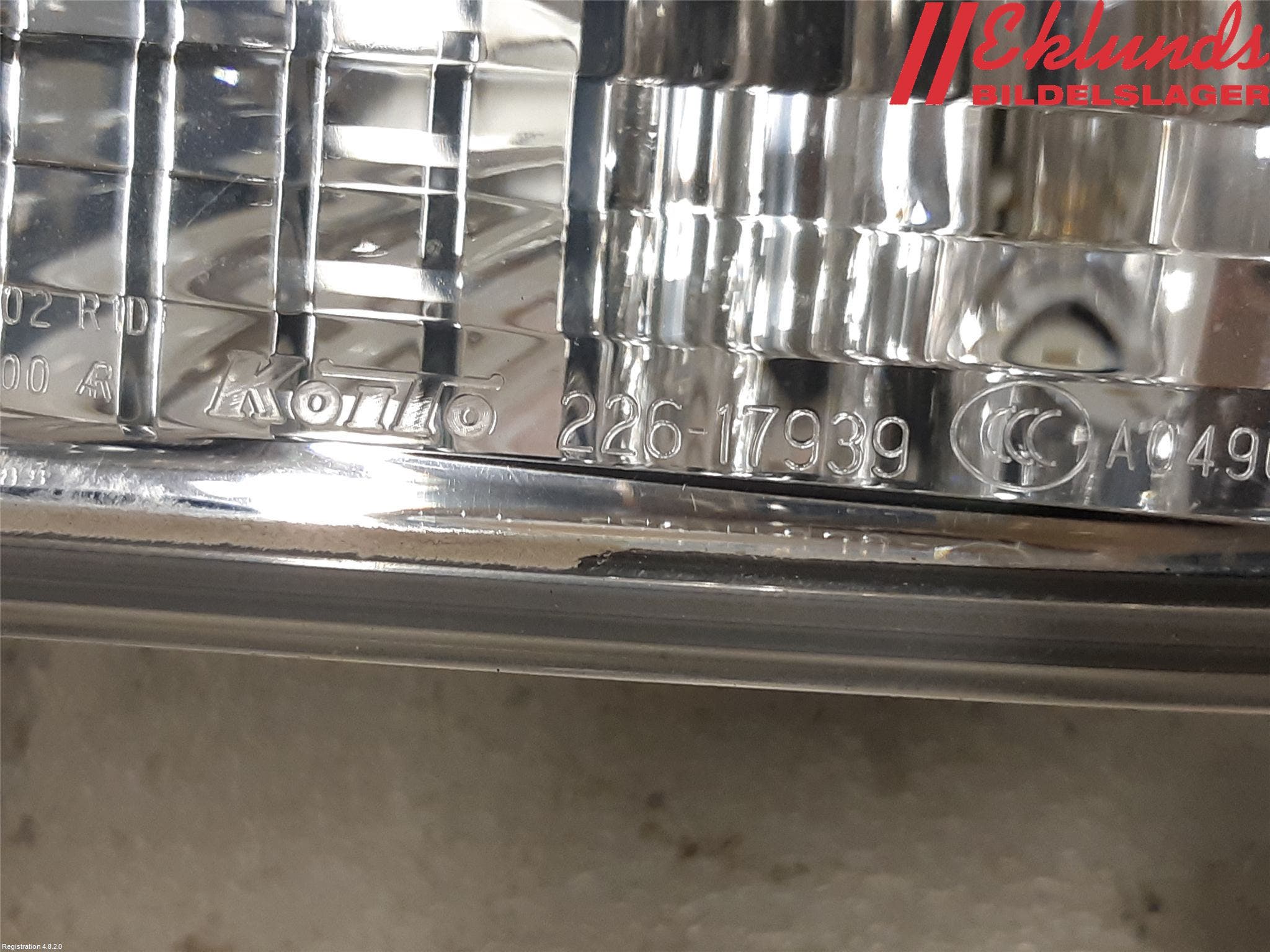 Nissan X-TRAIL 14-21 Bakljus Lucka Vä