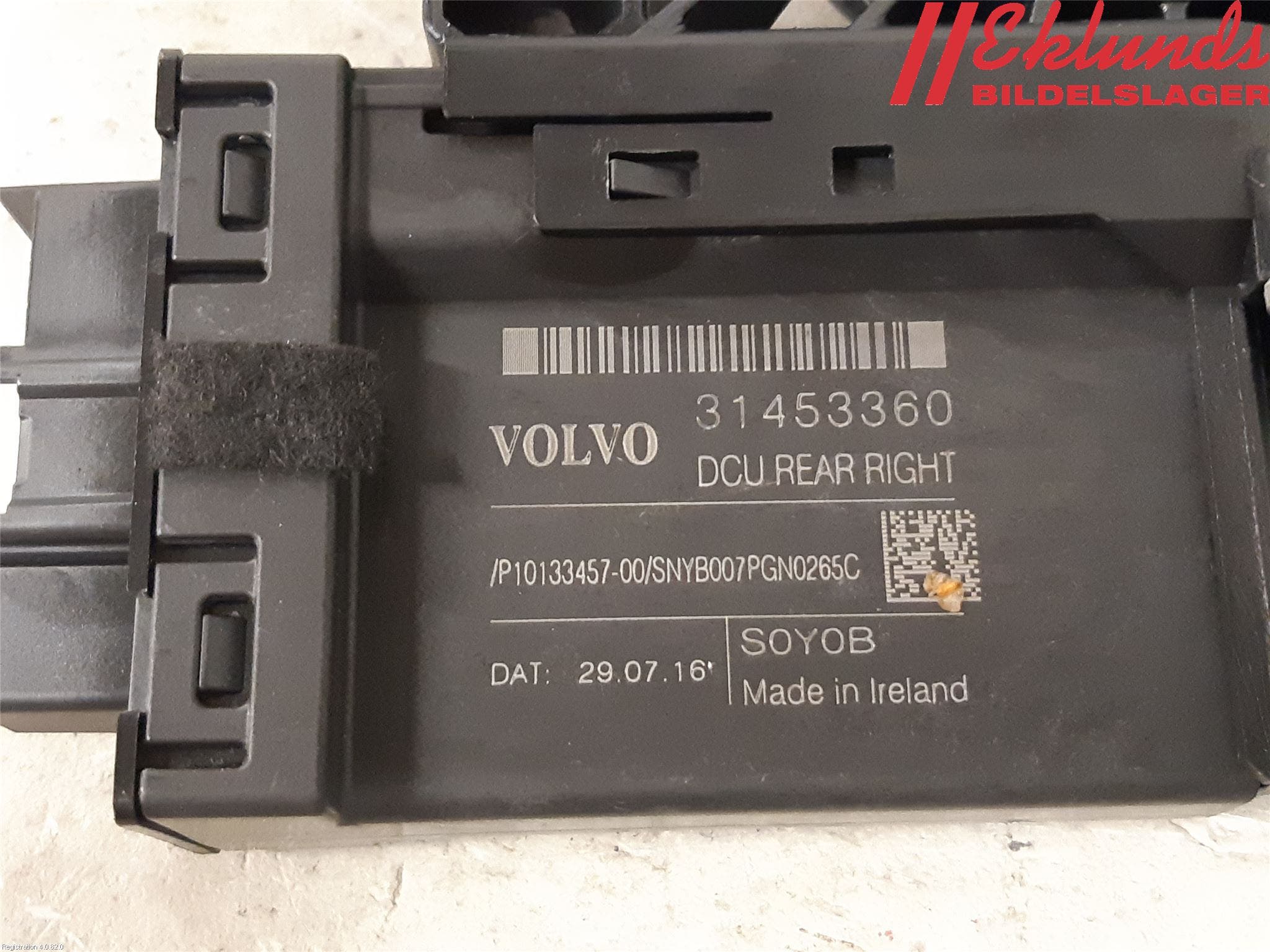 Volvo V90 17->> Fönsterhissmotor