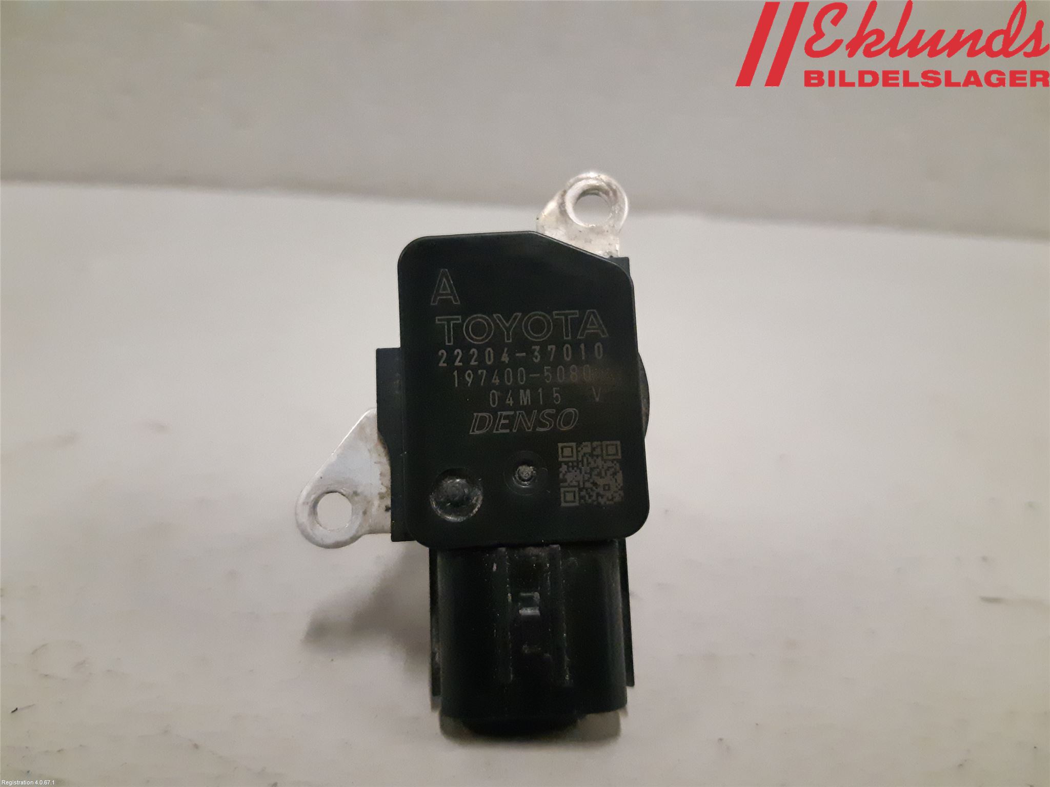 Toyota VERSO 09-18 Injluftmassamätare