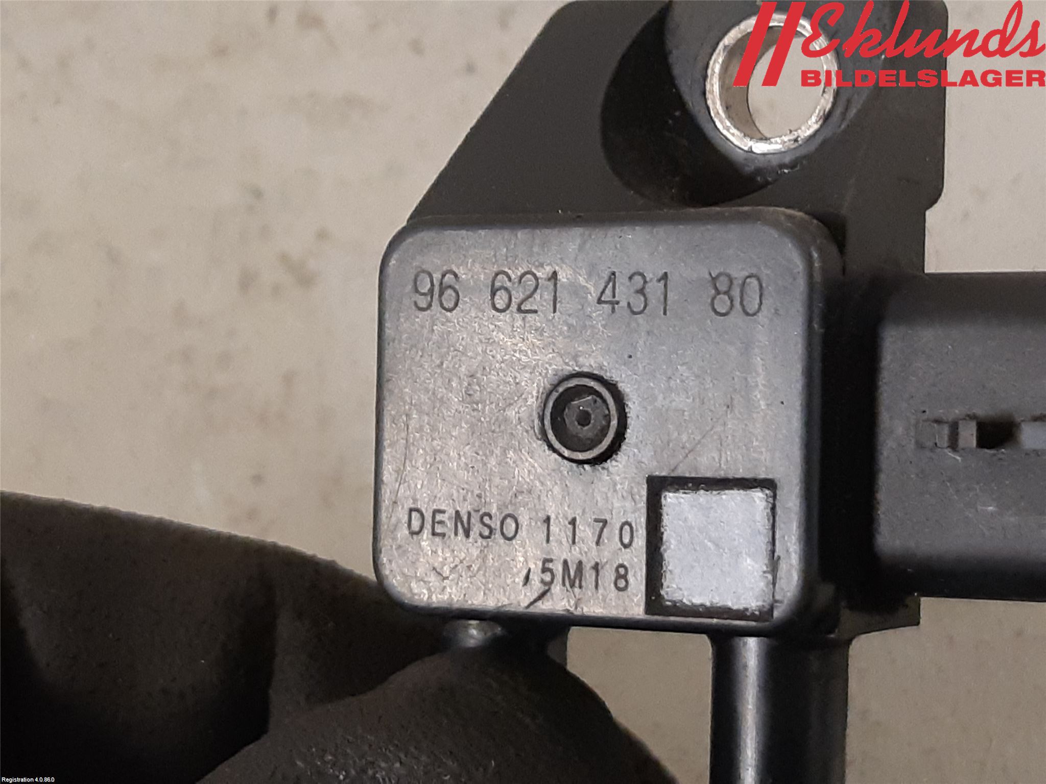 Citroen BERLINGO 08-18 Givare Temp-Tryck Avgas