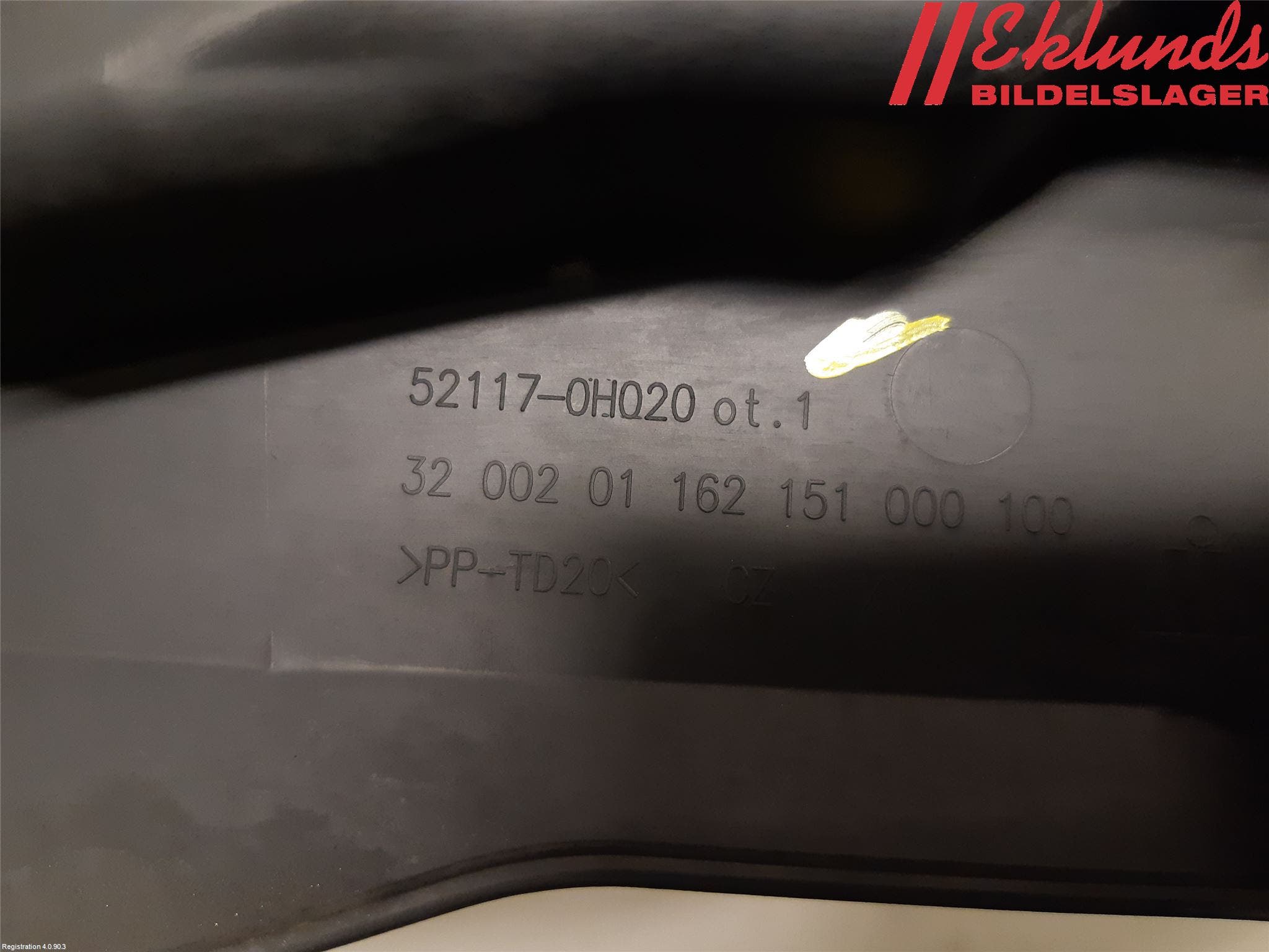 Peugeot 108 15-22 Frontplåt