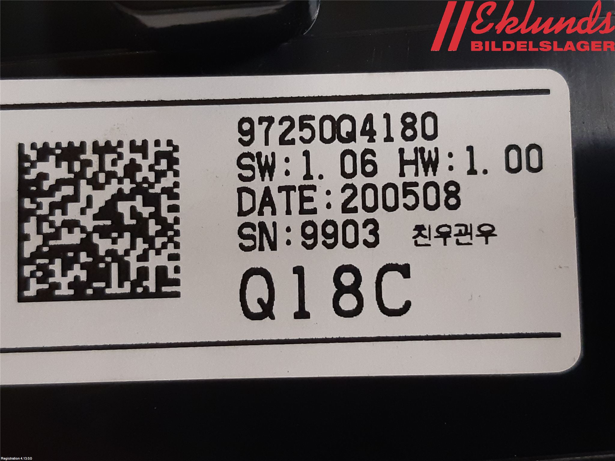 Kia NIRO (DE) 17-22 Ac Styrenhet Ac Manöveren