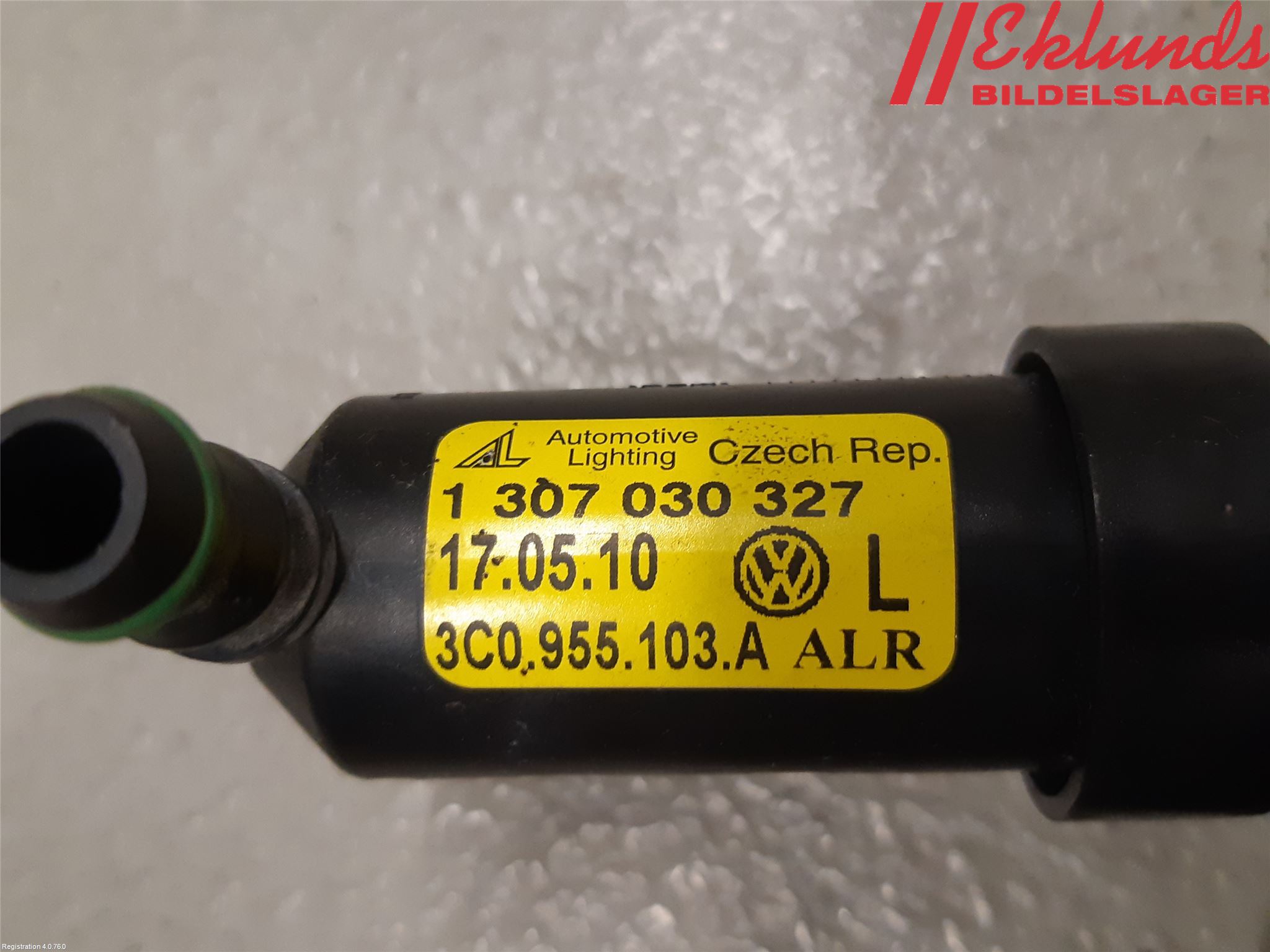 Volkswagen VW PASSAT 05-11 Spolarmunstycke Strålkastare