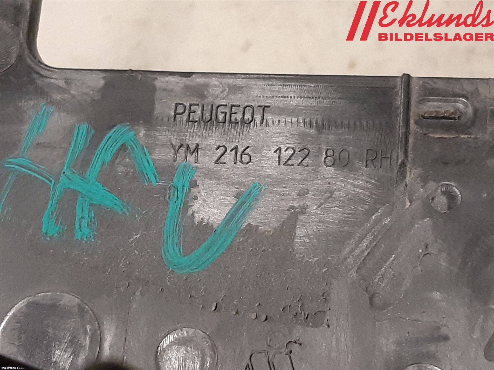 Peugeot RCZ Stötfångarfäste Fram Hö