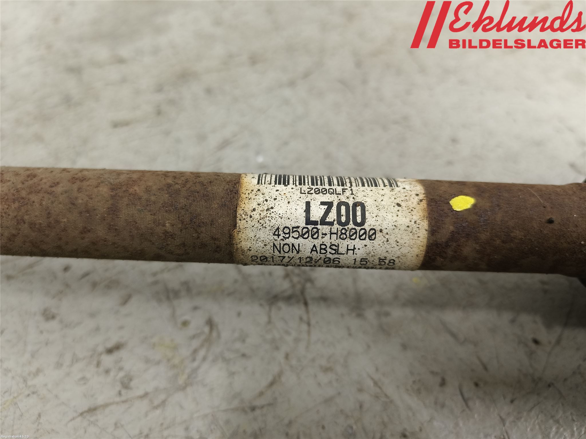 Kia RIO 17- Drivaxel Fram Vänster