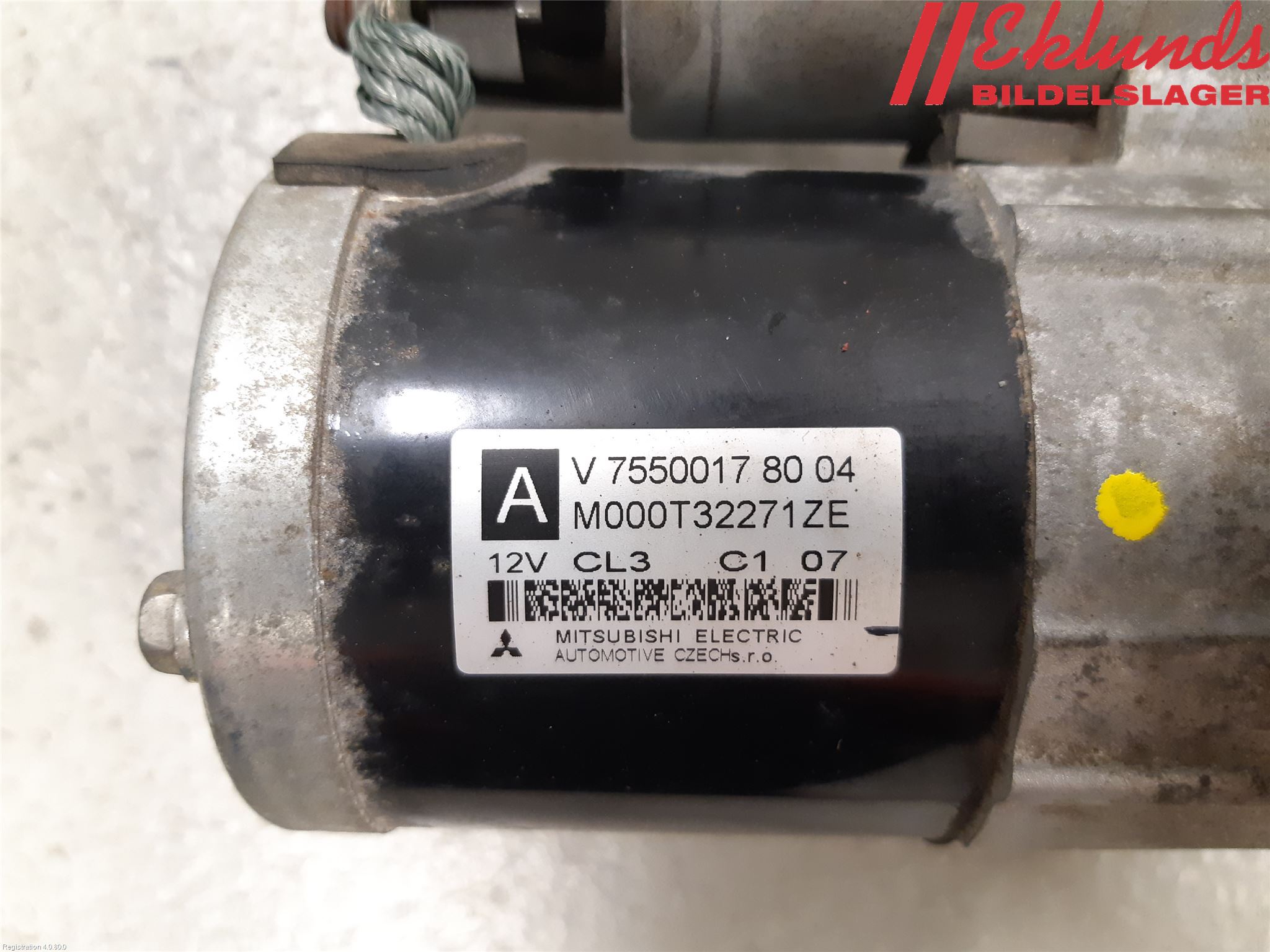 Peugeot 207 Startmotor