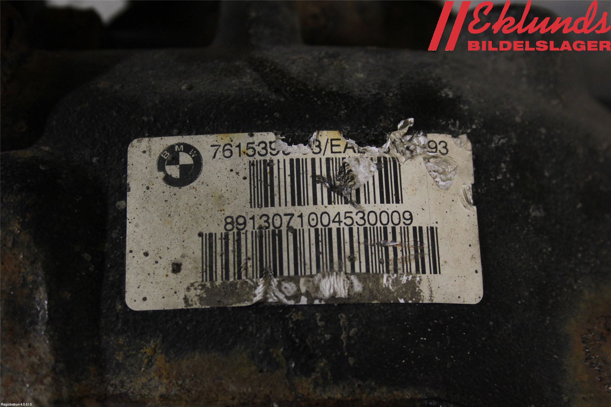 BMW X1 E84 10-15 Bakväxel-Diff