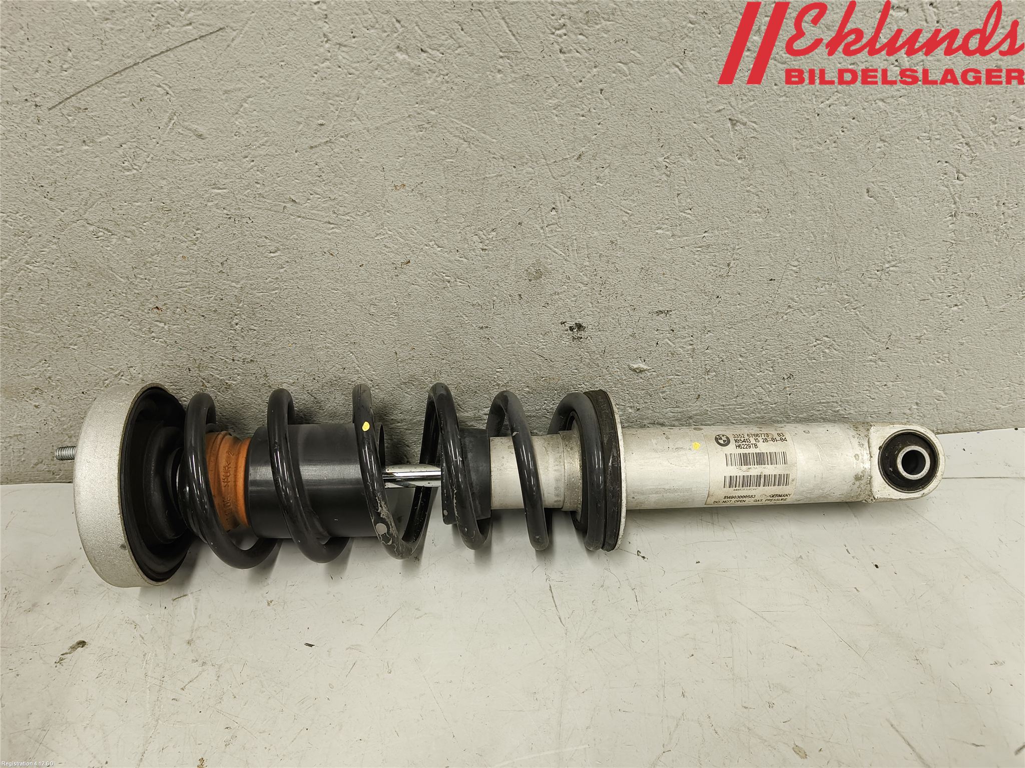 BMW 6 E63/64    02-10 Fjäderben Bak Vänster