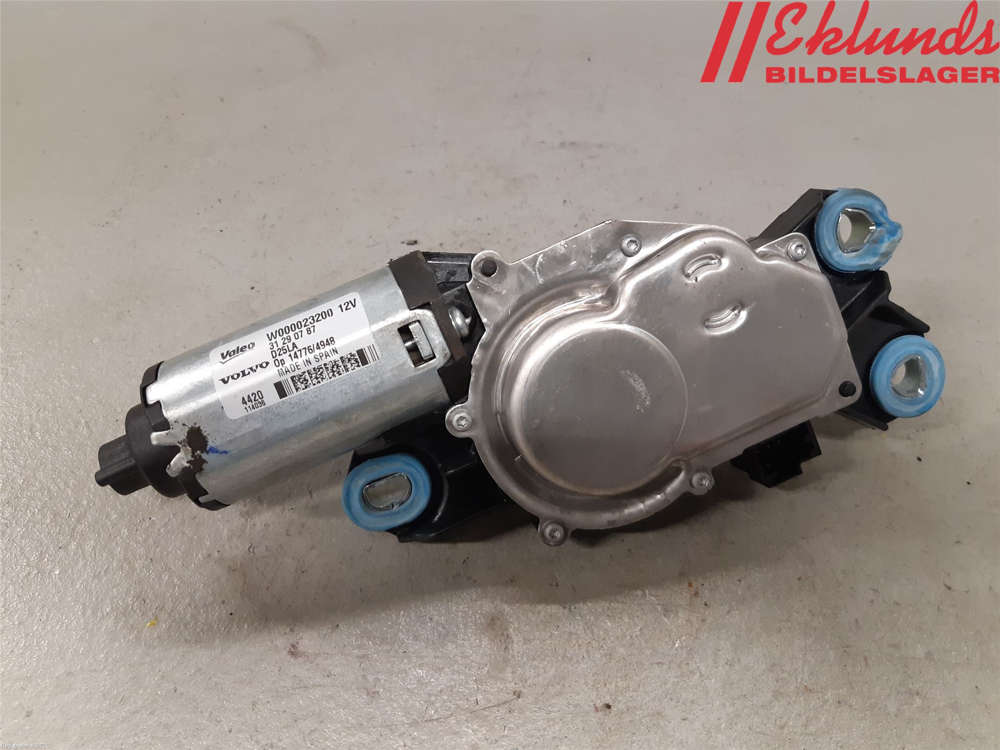 Volvo V70 08-13 Torkarmotor Baklucka