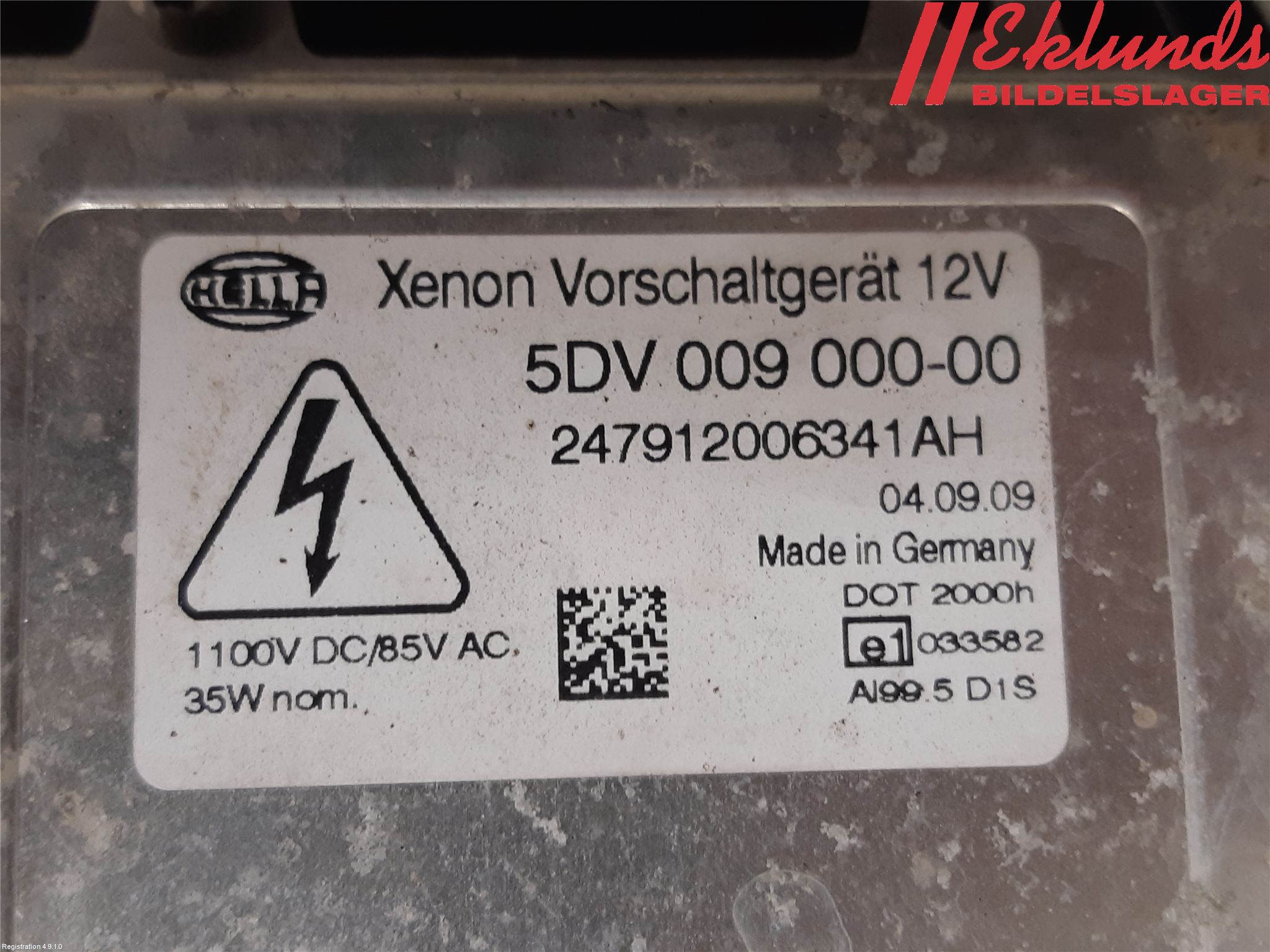 Ford KUGA 08-12 Strålkastare Höger