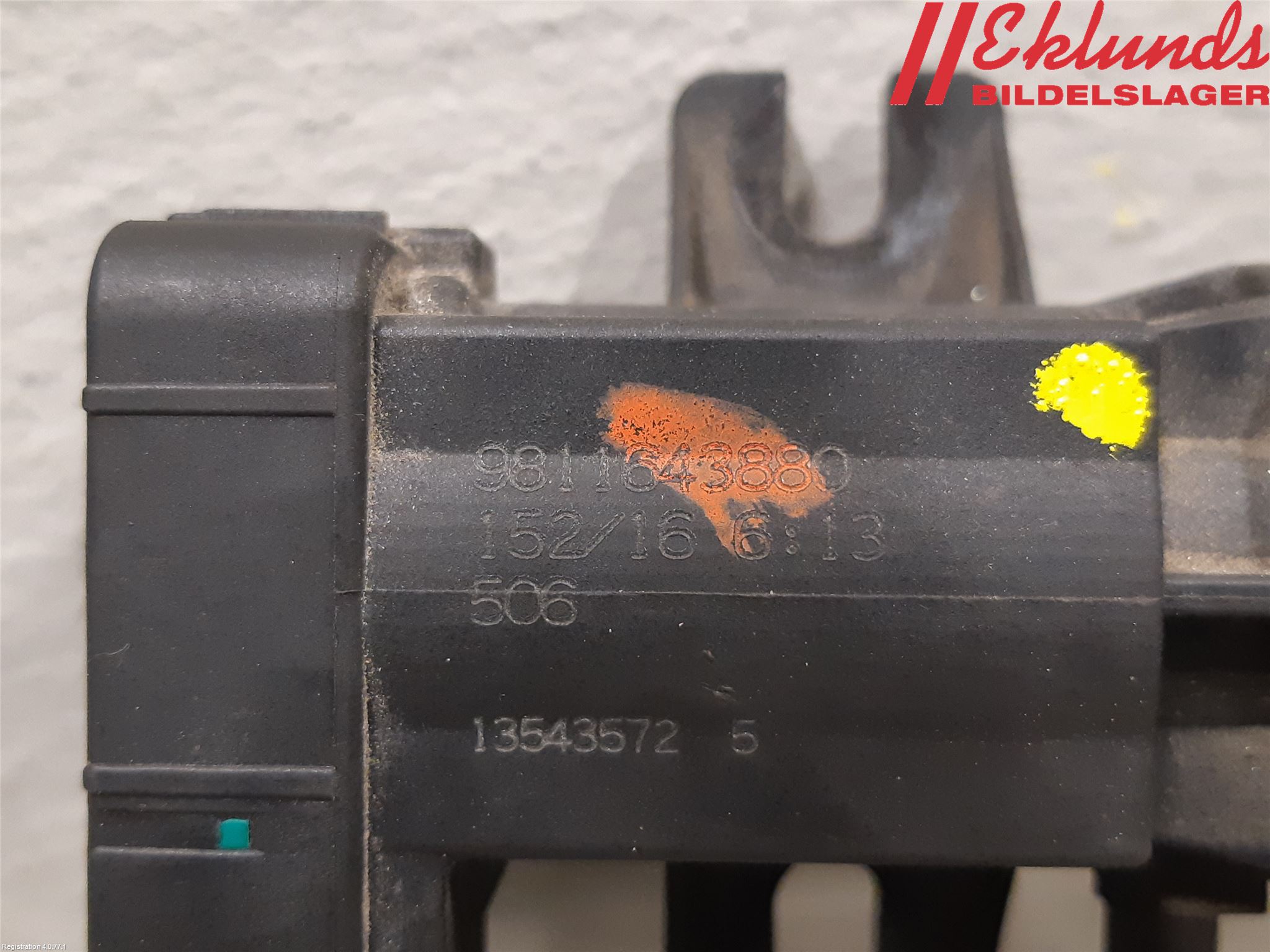 Citroen BERLINGO 08-18 Vakuumventil