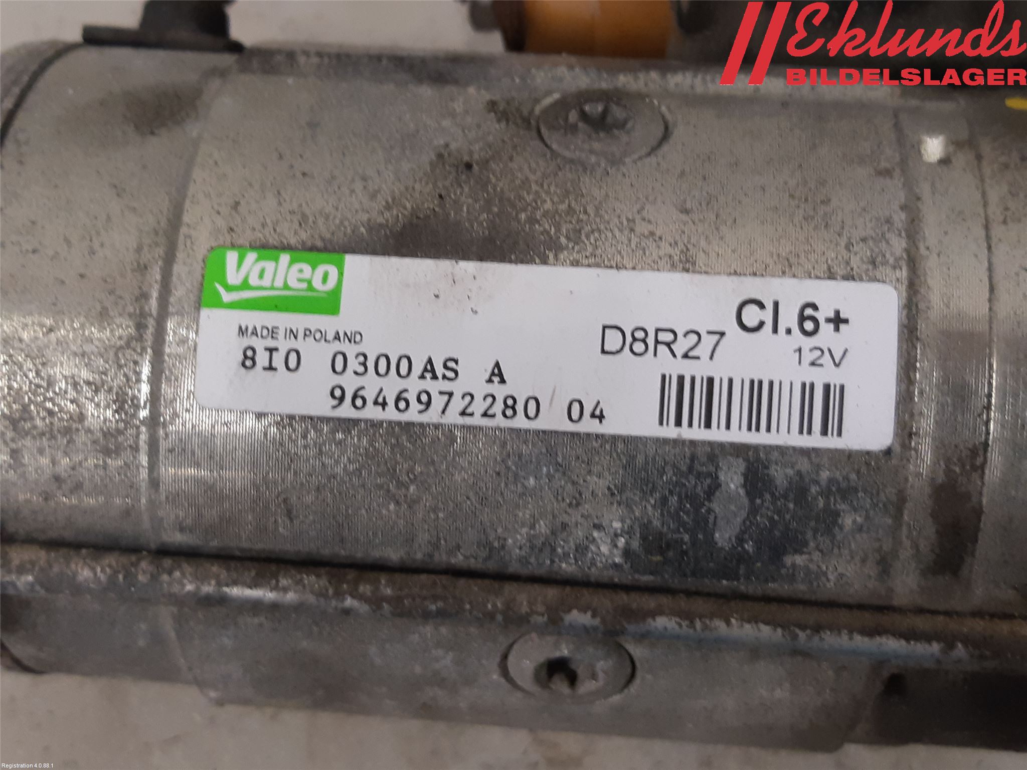 Peugeot 308 08-13 Startmotor Diesel