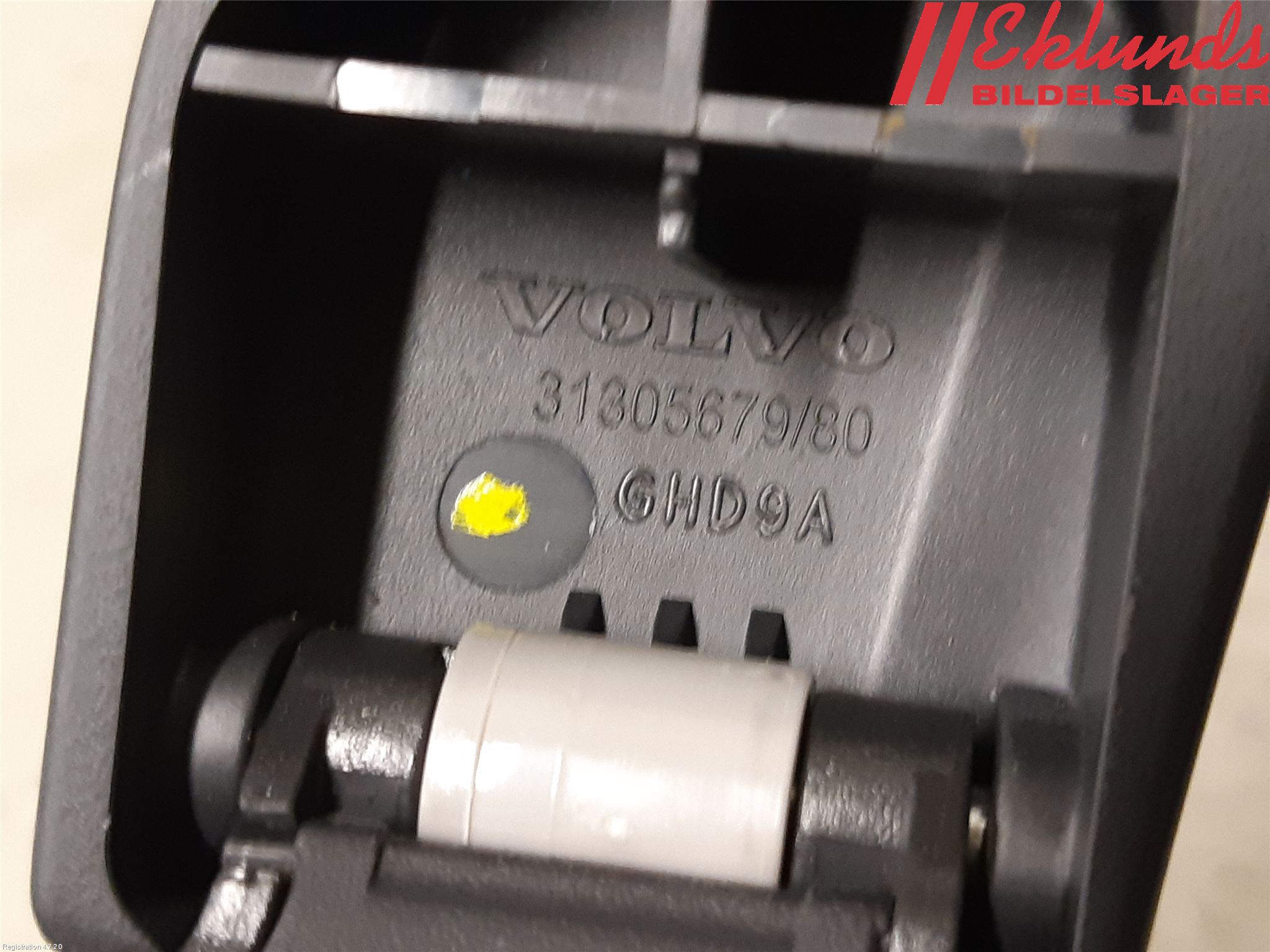 Volvo XC90/RECHARGE 16- Kurvhandtag I Tak