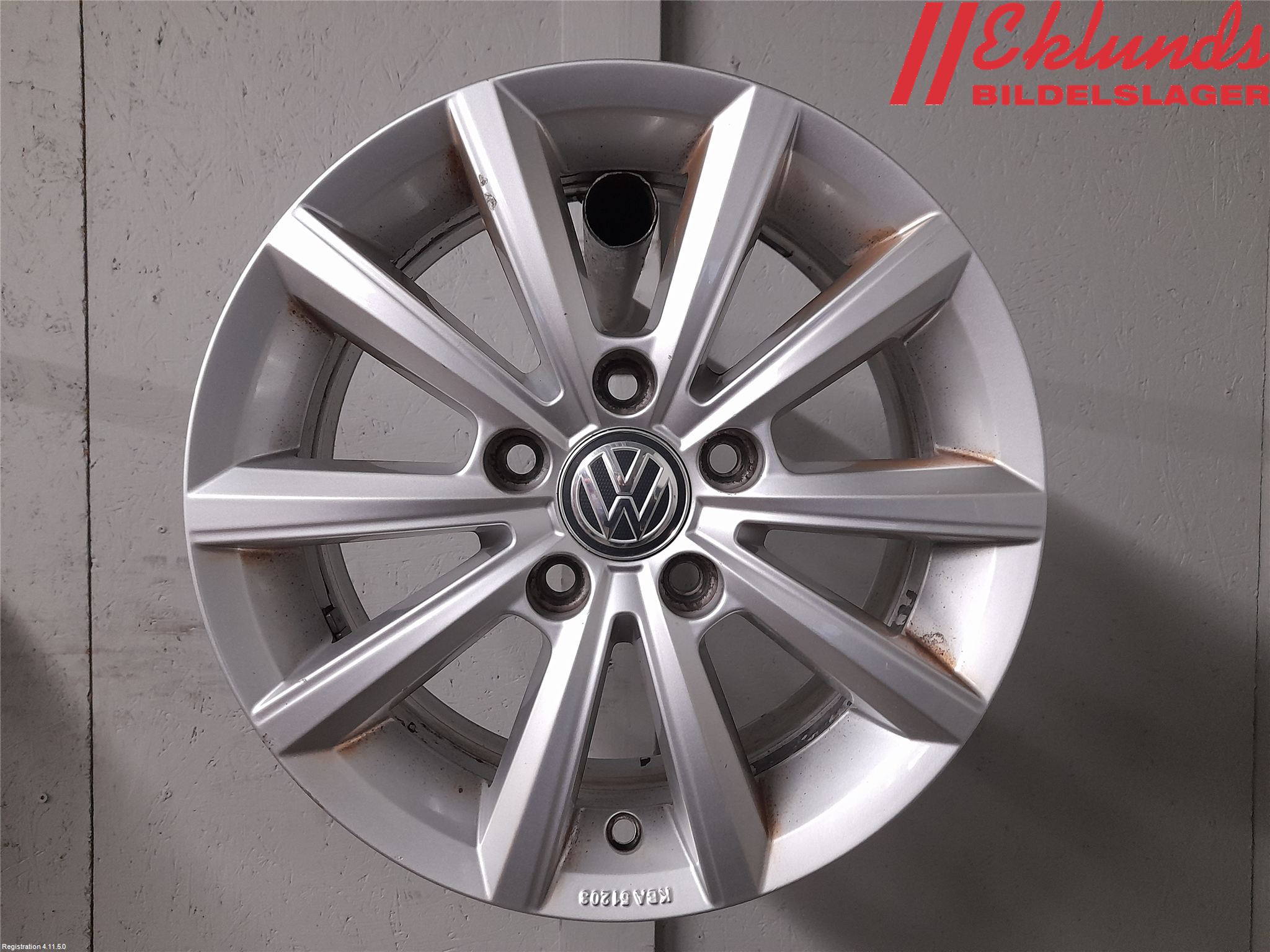 Volkswagen VW GOLF / E-GOLF VII 13-20 Fälgsats Aluminium