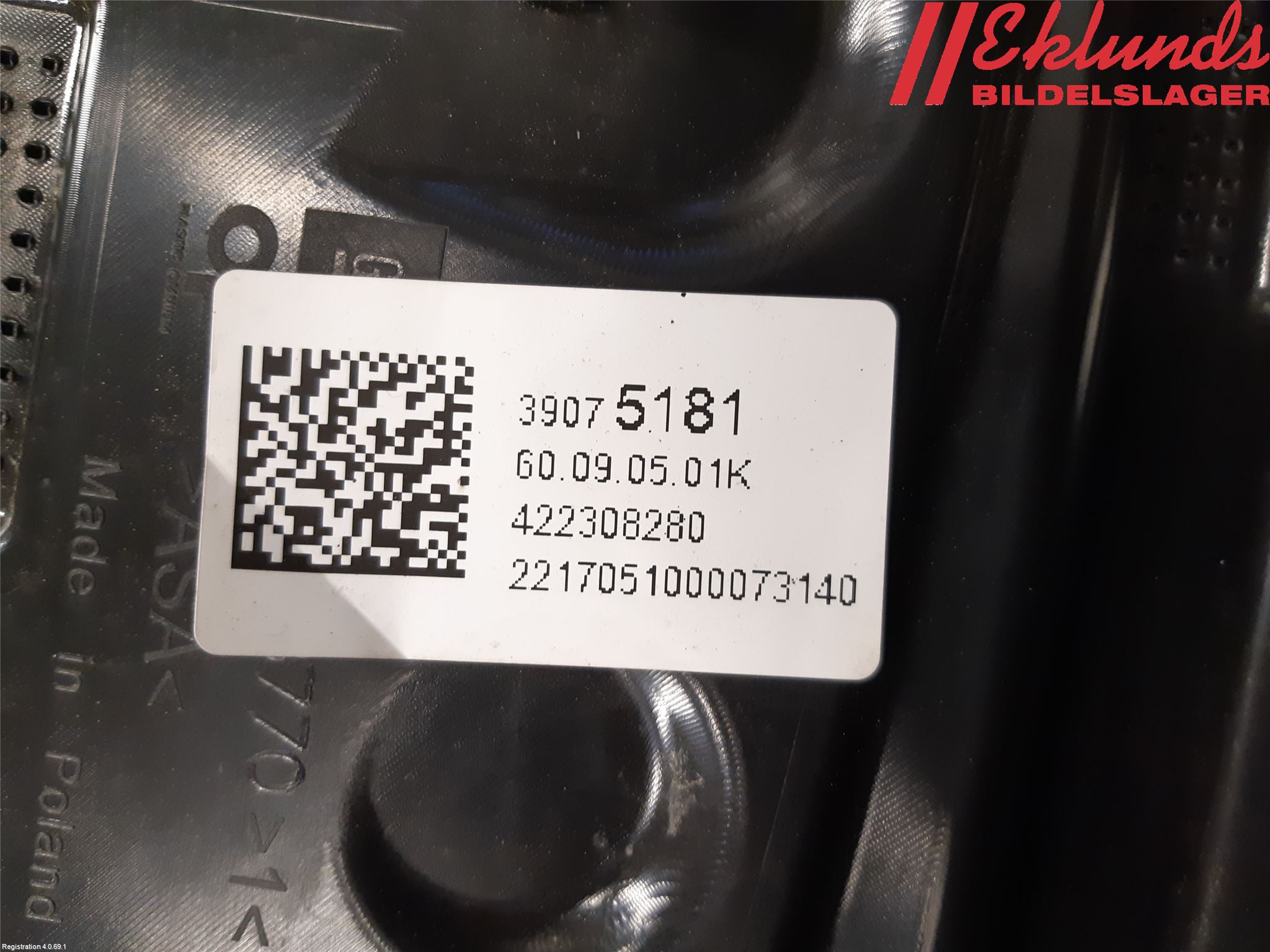 Opel ASTRA K 16-22 Spoiler Baklucka