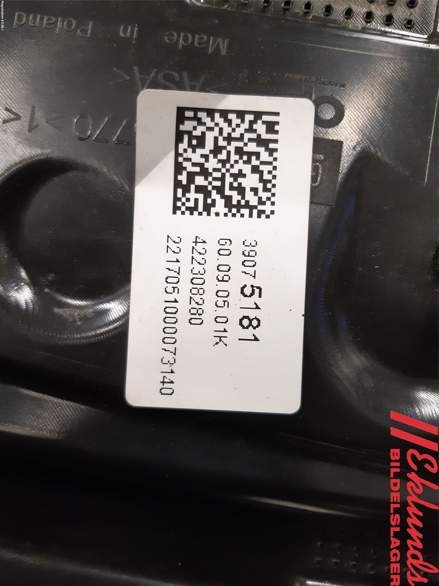 Opel ASTRA K 16-22 Spoiler Baklucka