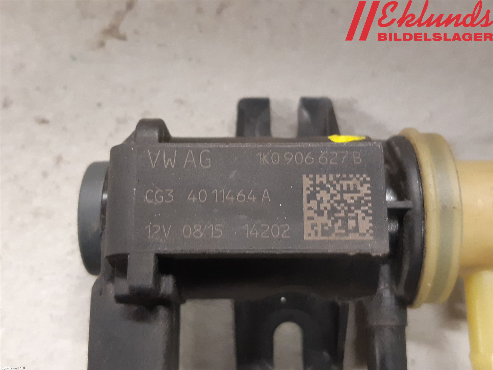 Skoda FABIA 15-21 Vakuumventil