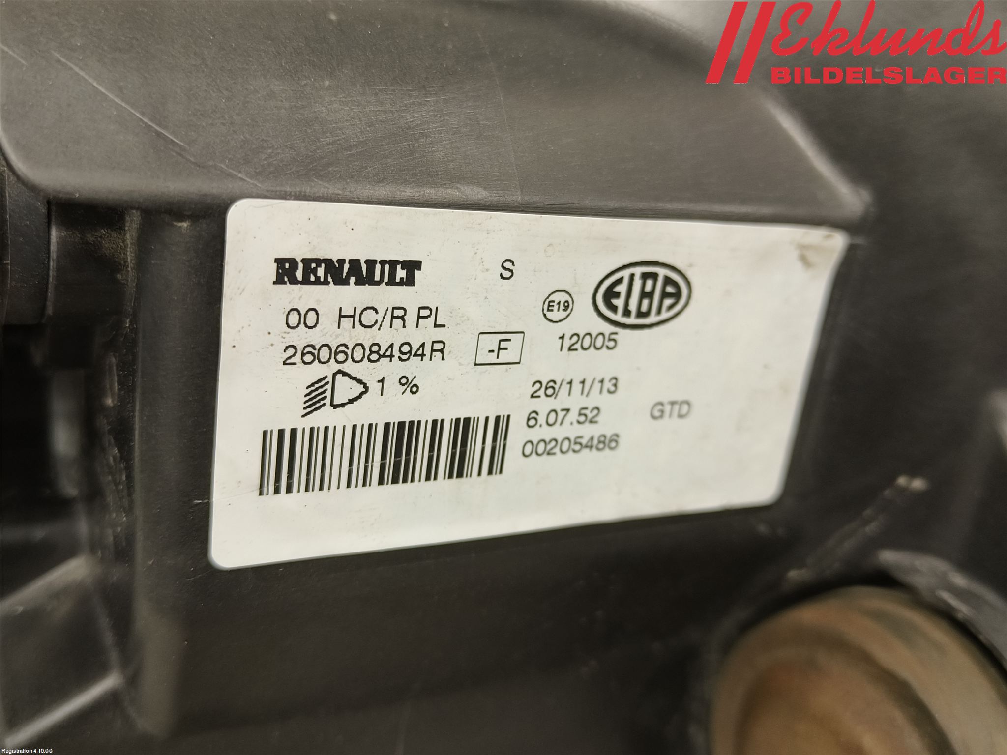 Dacia SANDERO/STEPWAY 13-20 Strålkastare Vänster